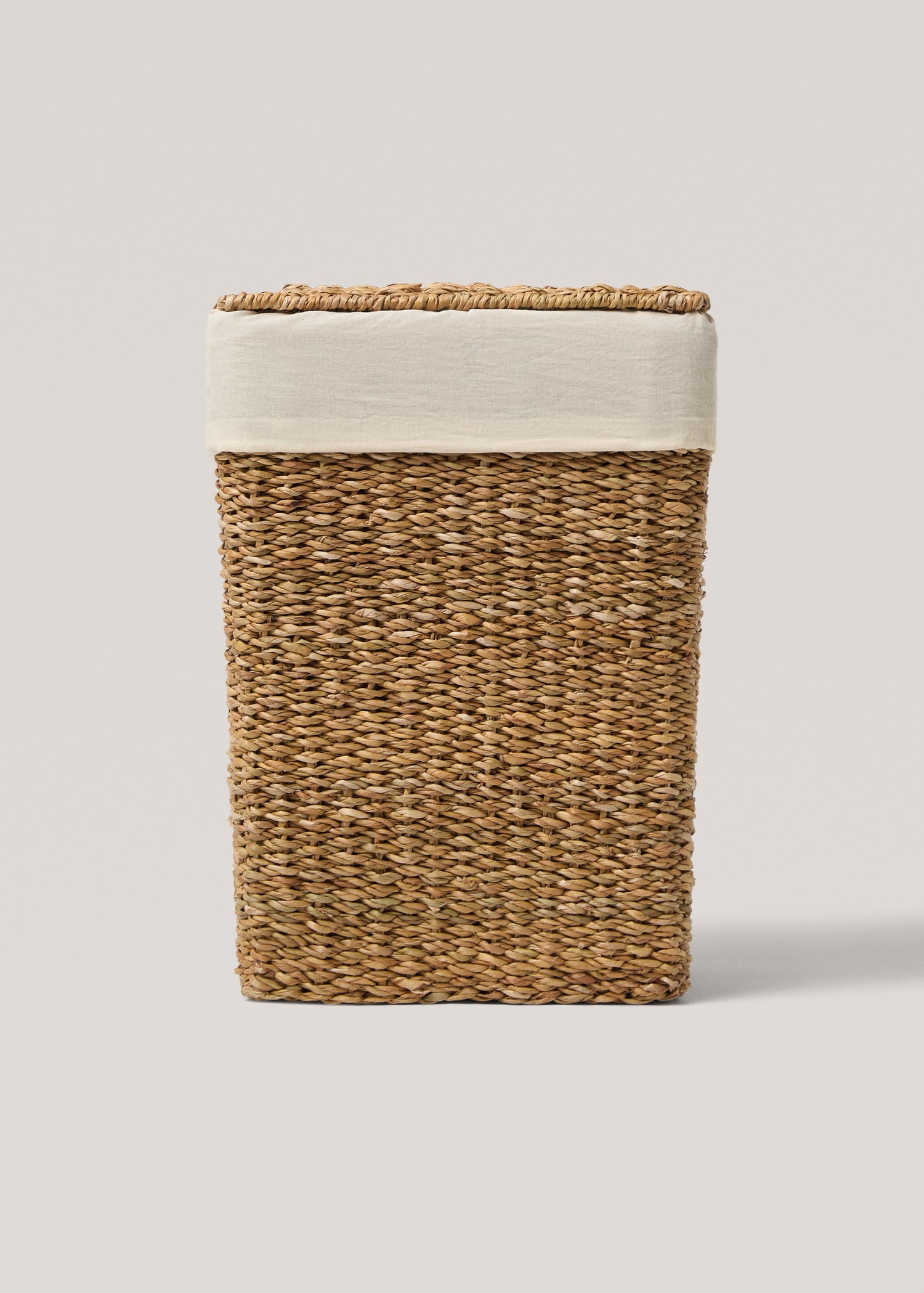 Natural fibre laundry basket 29x25x40cm - Article without model
