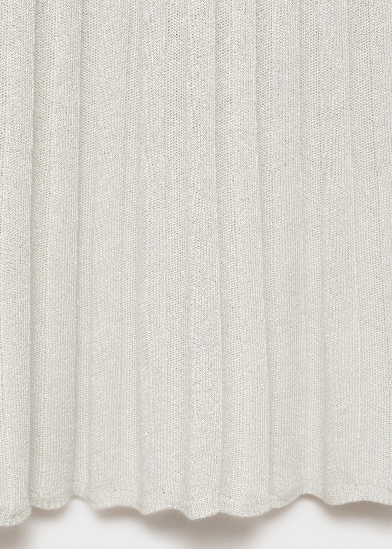 Perkins-neck knitted dress - Details of the article 0