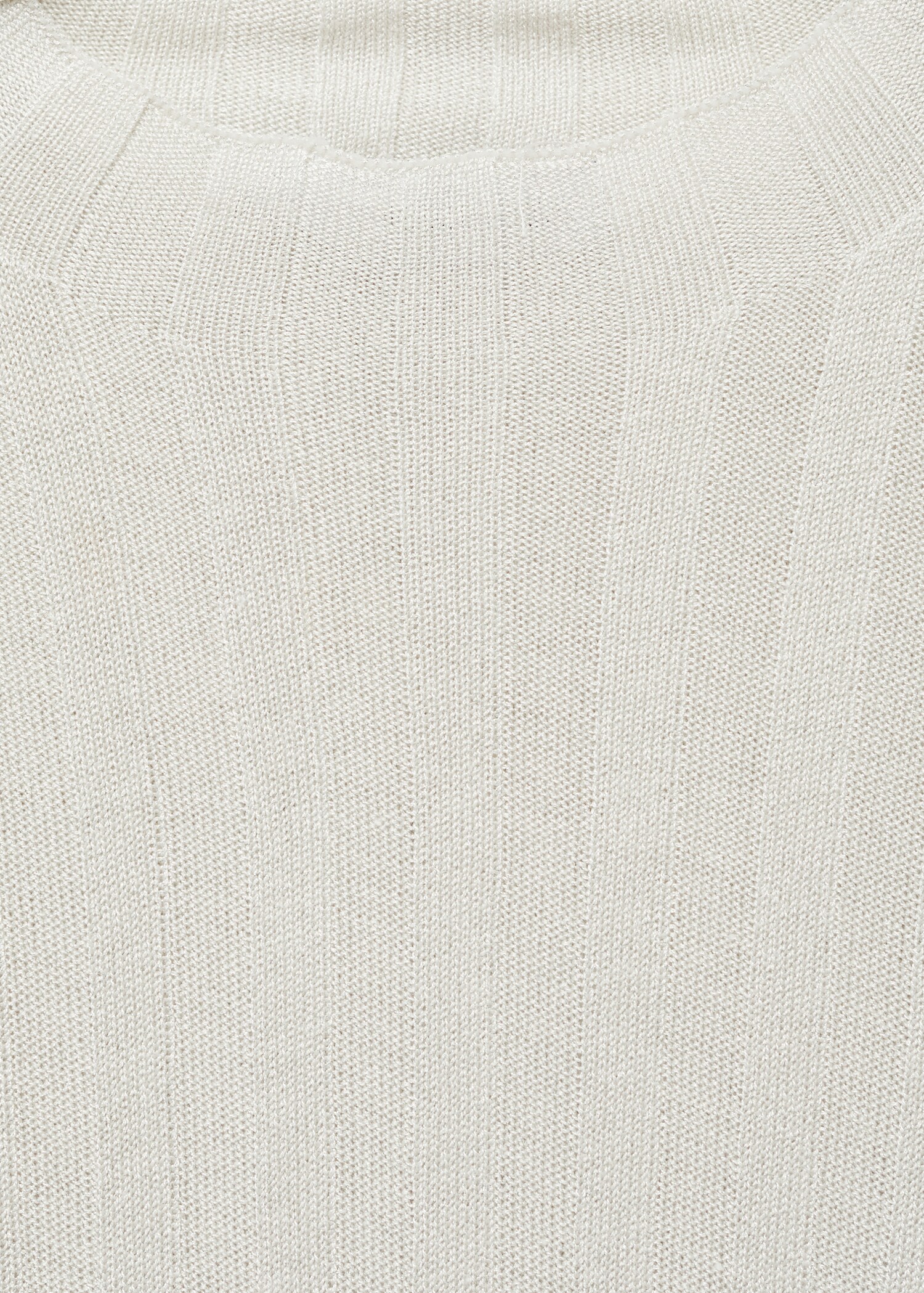 Perkins-neck knitted dress - Details of the article 8