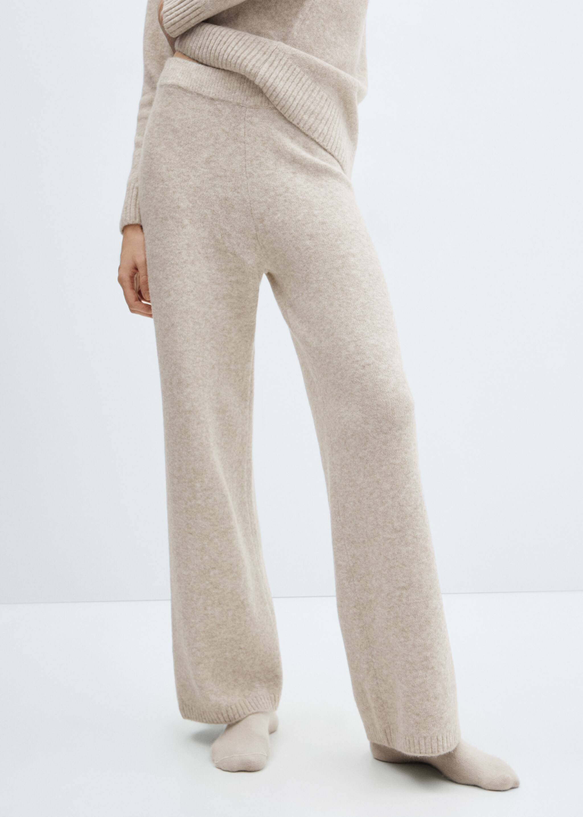 Knitted pyjama trousers - Medium plane