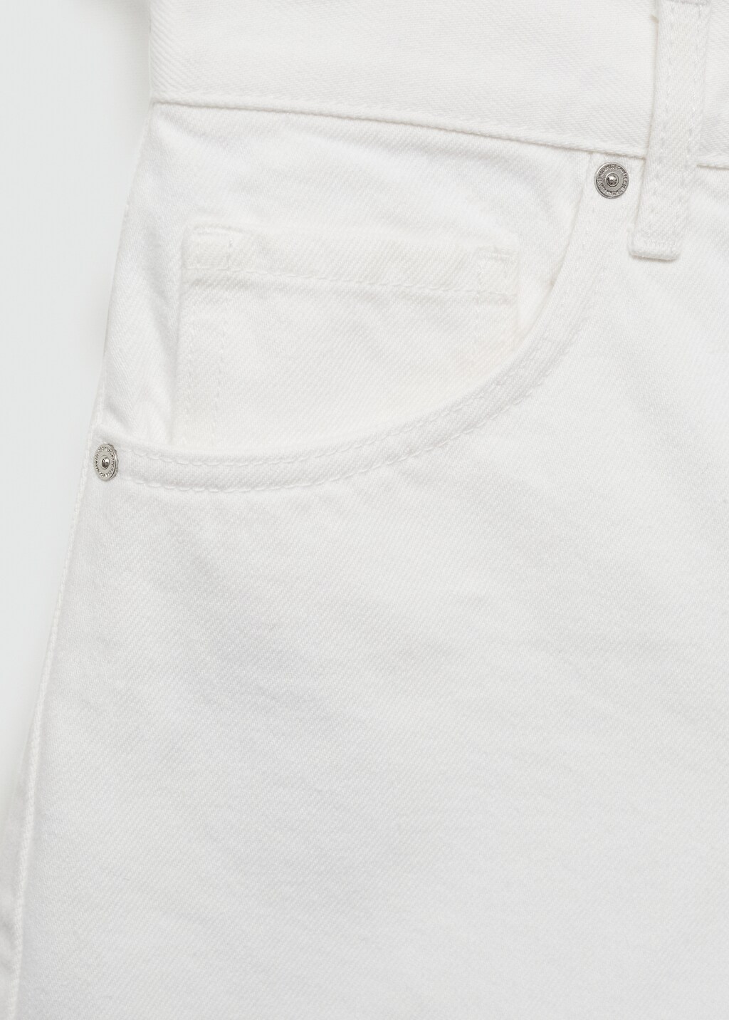 Mango High-rise denim shorts thumbnail