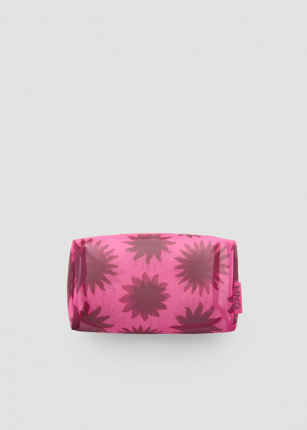Printed transparent cosmetics bag Women MANGO Egypt
