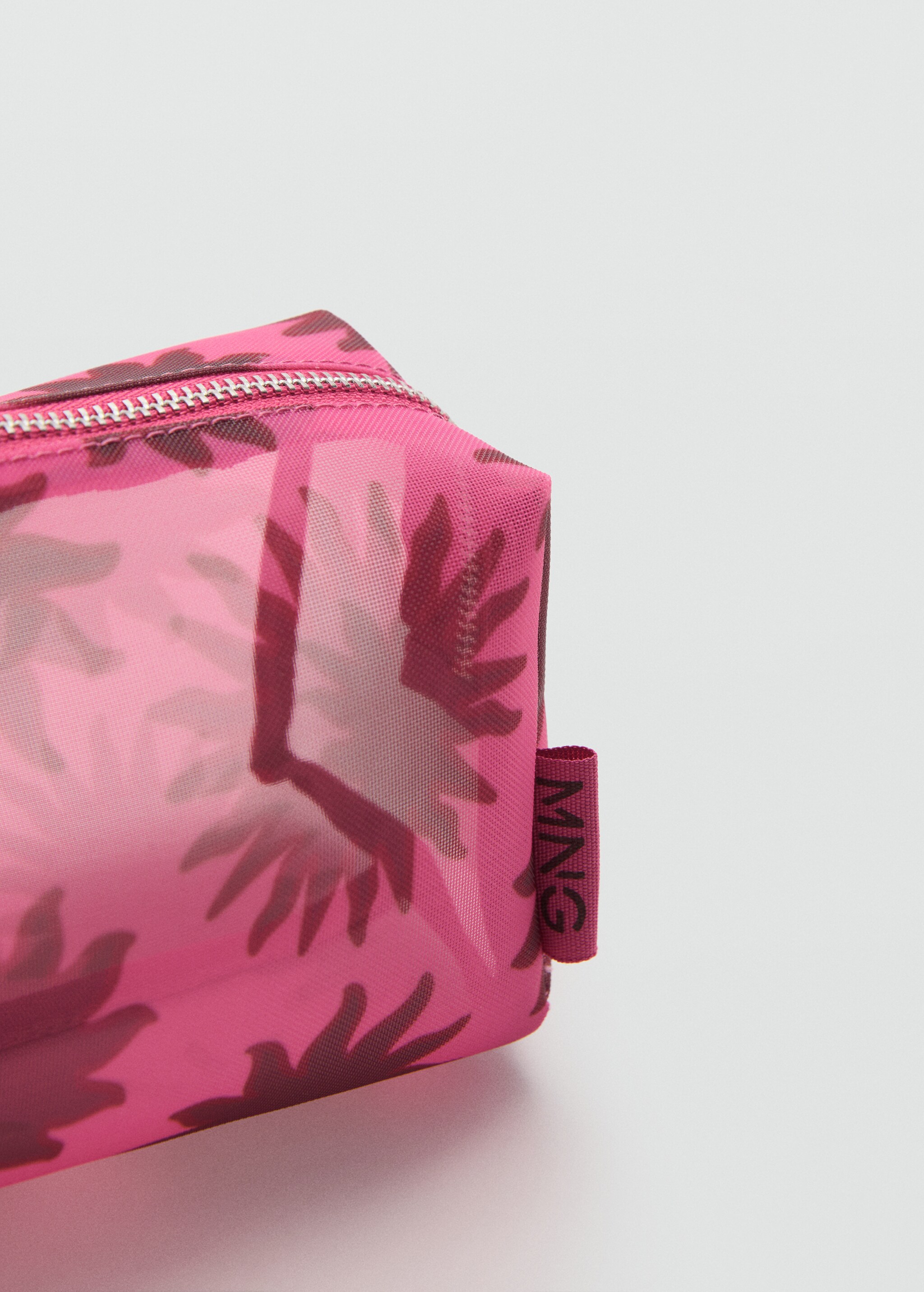 Printed transparent cosmetics bag - Details of the article 1