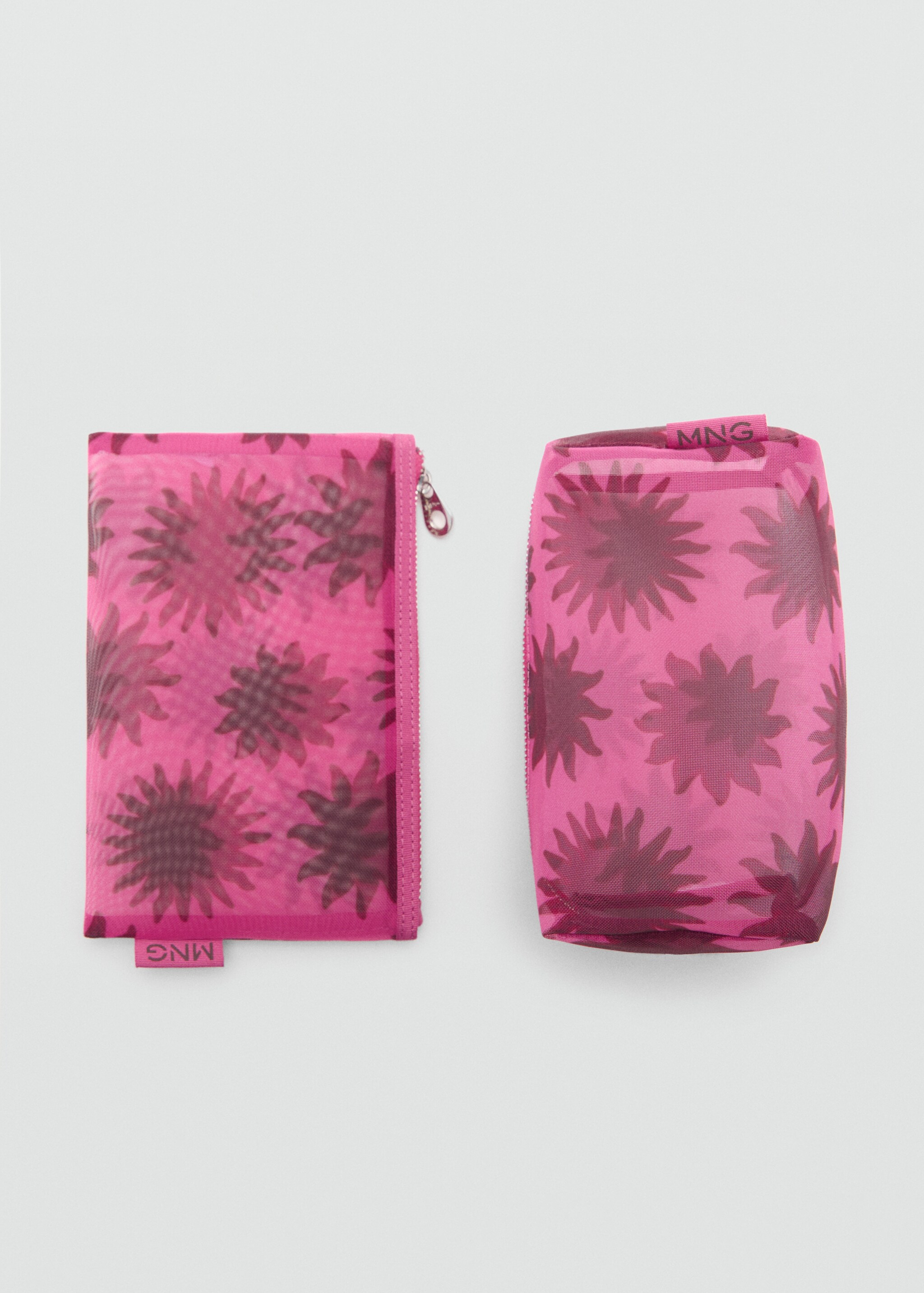Printed transparent cosmetics bag - Details of the article 2