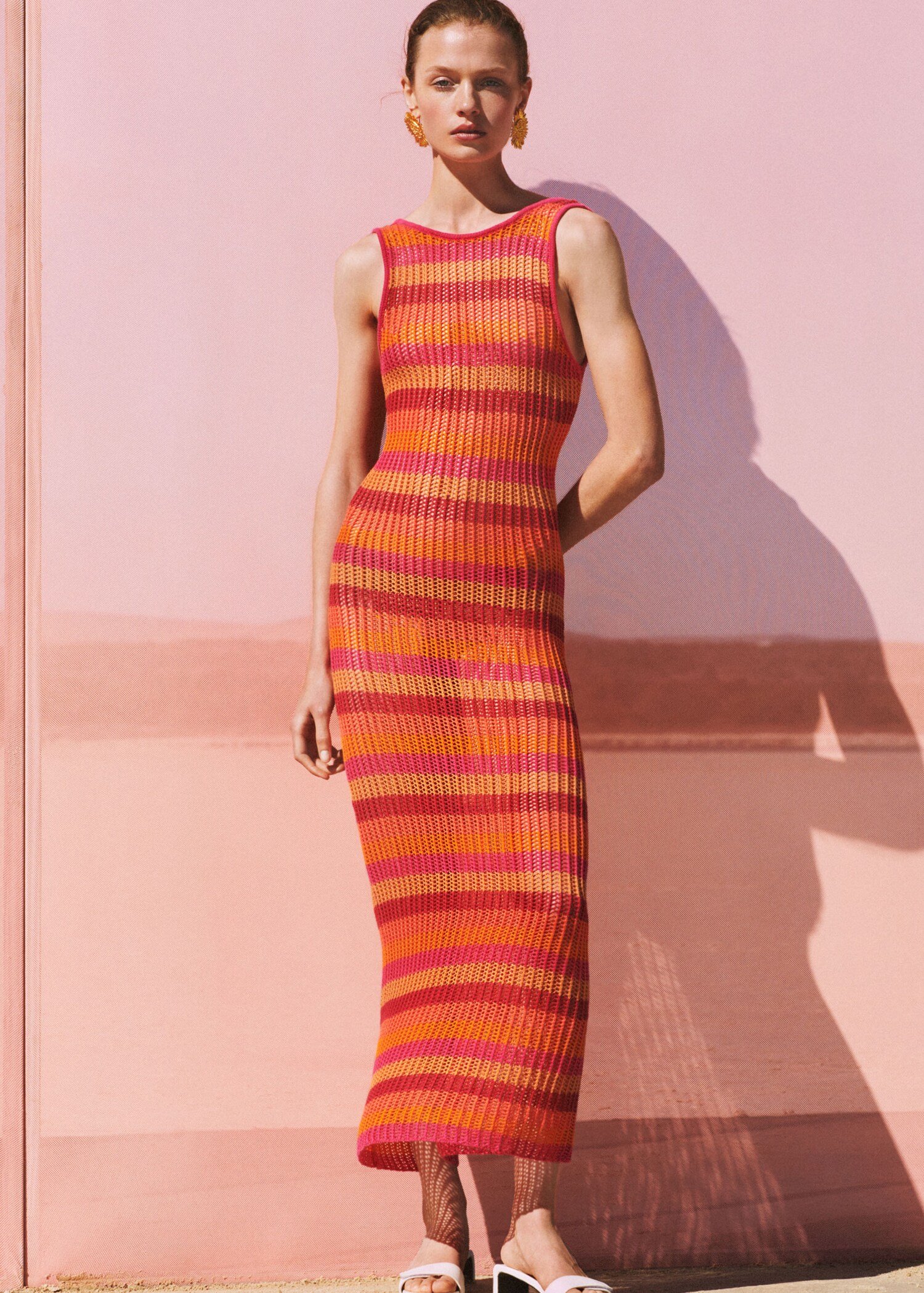 Vestido crochet rayas - Detalle del artículo 7