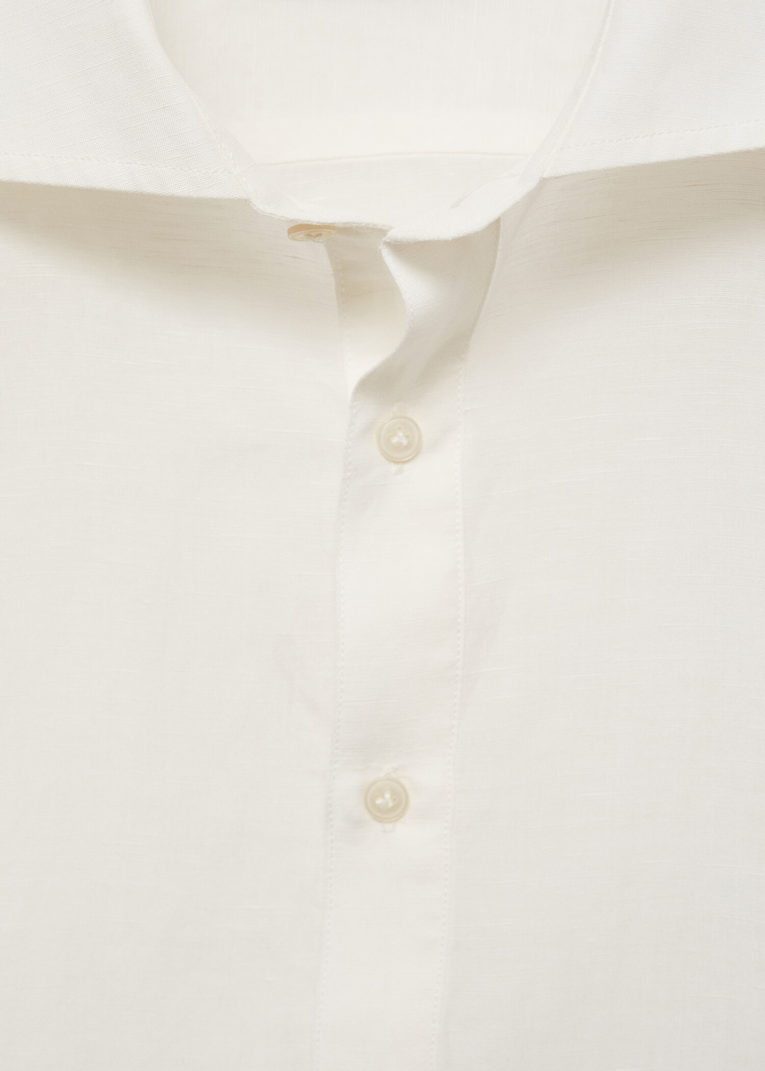 Relaxed-fit Tencel™ linen shirt - Details of the article 8