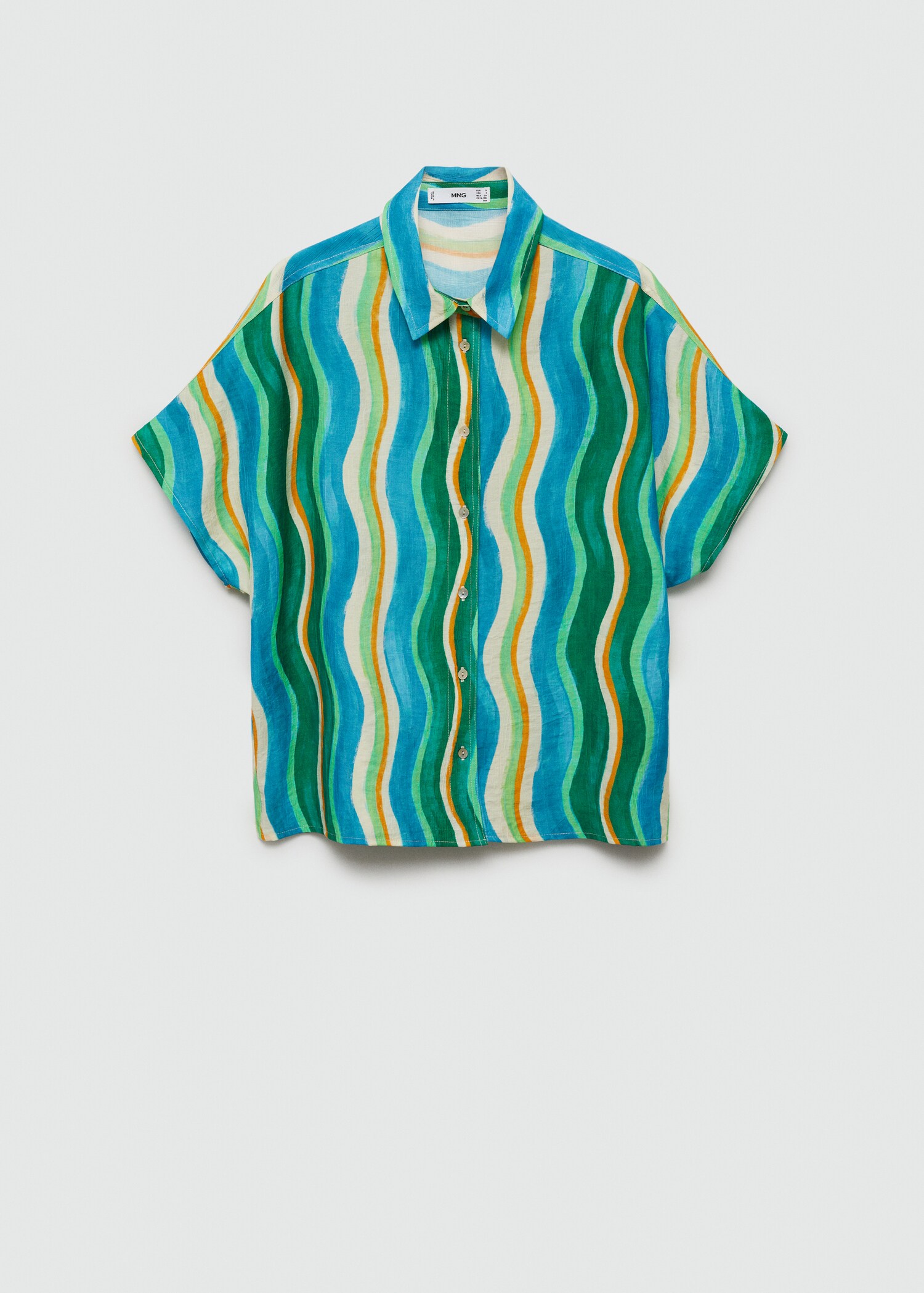 Camisa manga corta estampada - Artículo sin modelo