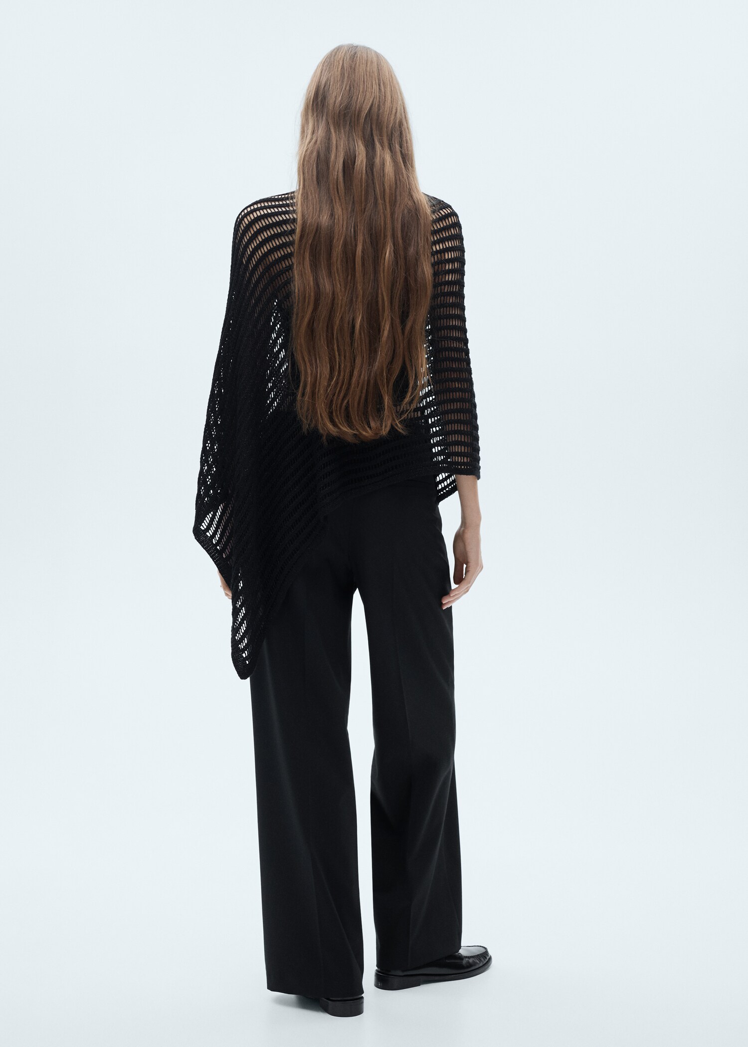 Cape crochet Lurex - Verso de l’article