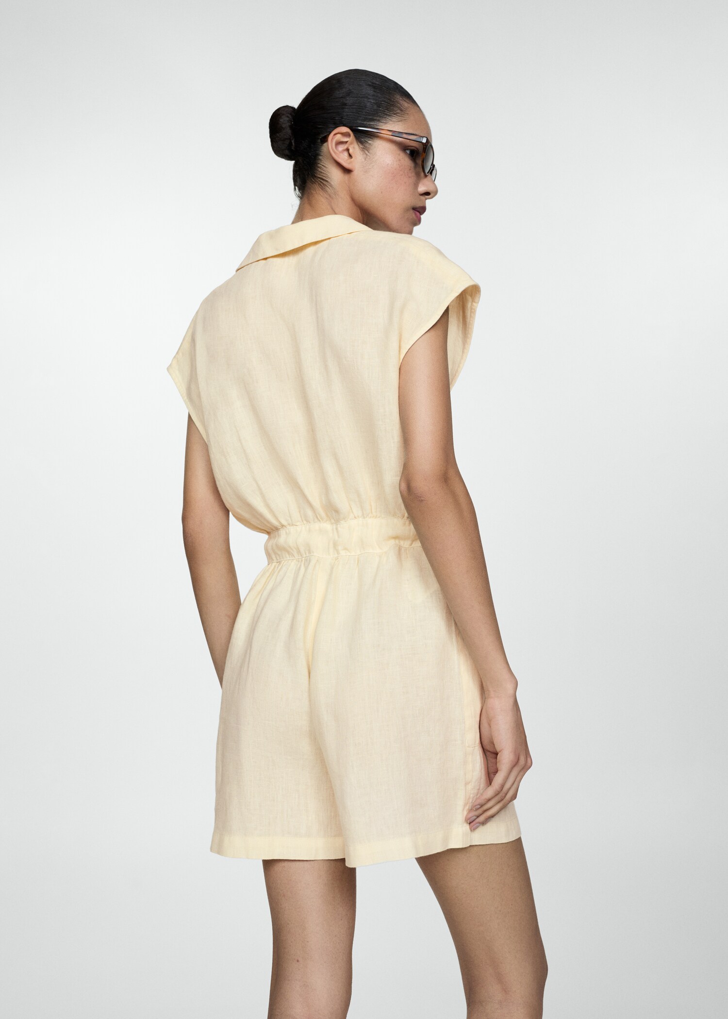 Combi-short lin nœud - Verso de l’article