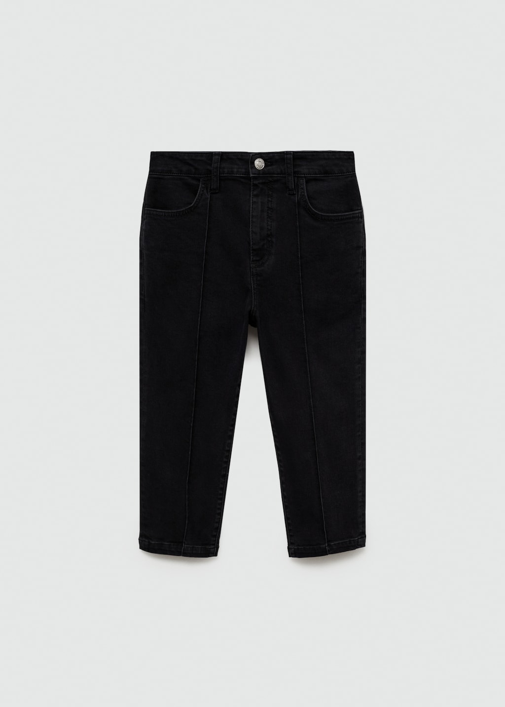 Black denim capri jeans best sale