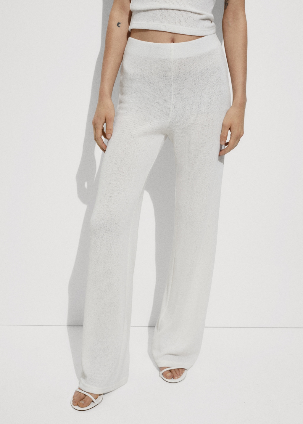 Mango Gerade Strickhose