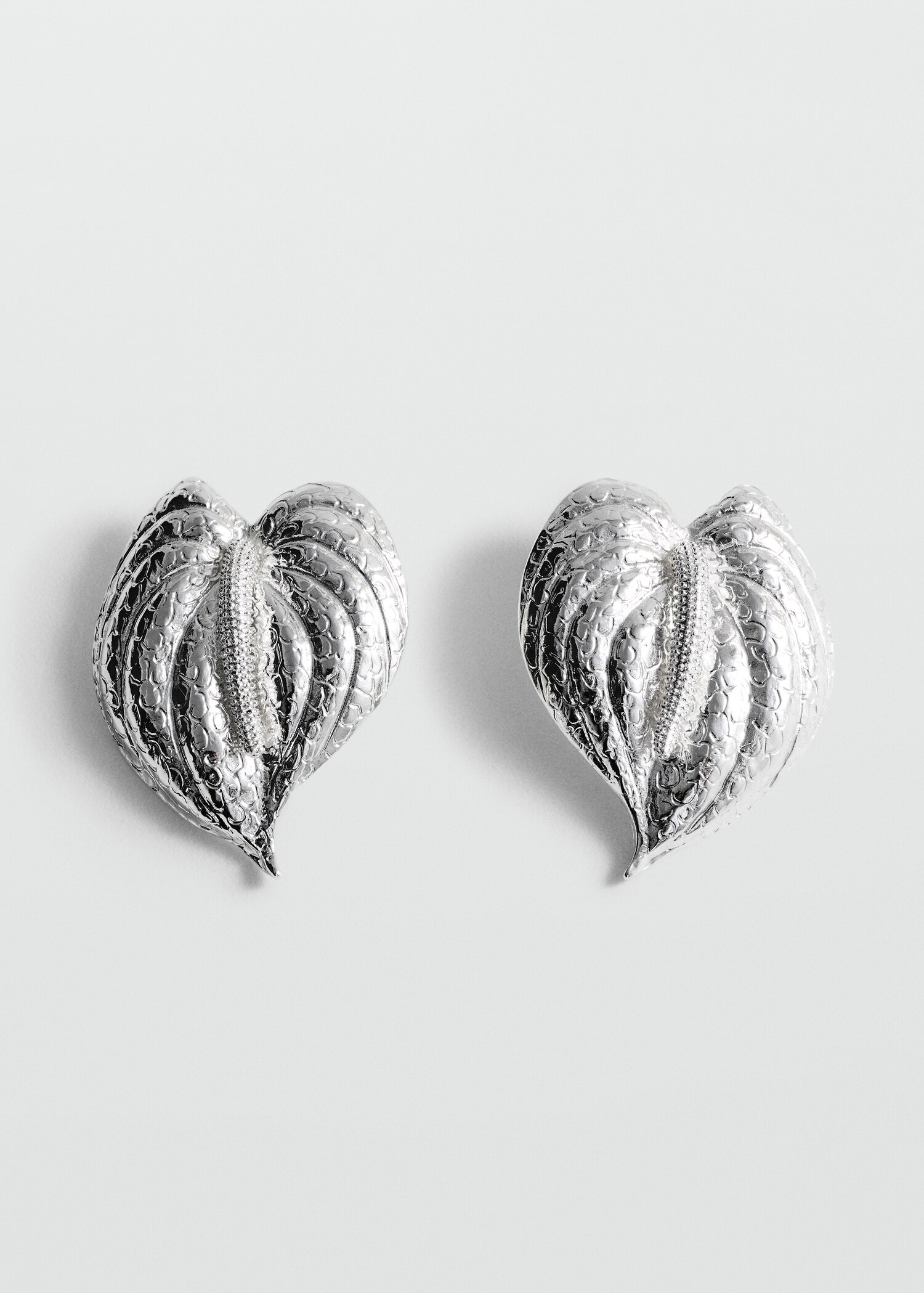 Maxi-leaf earrings - Article without model