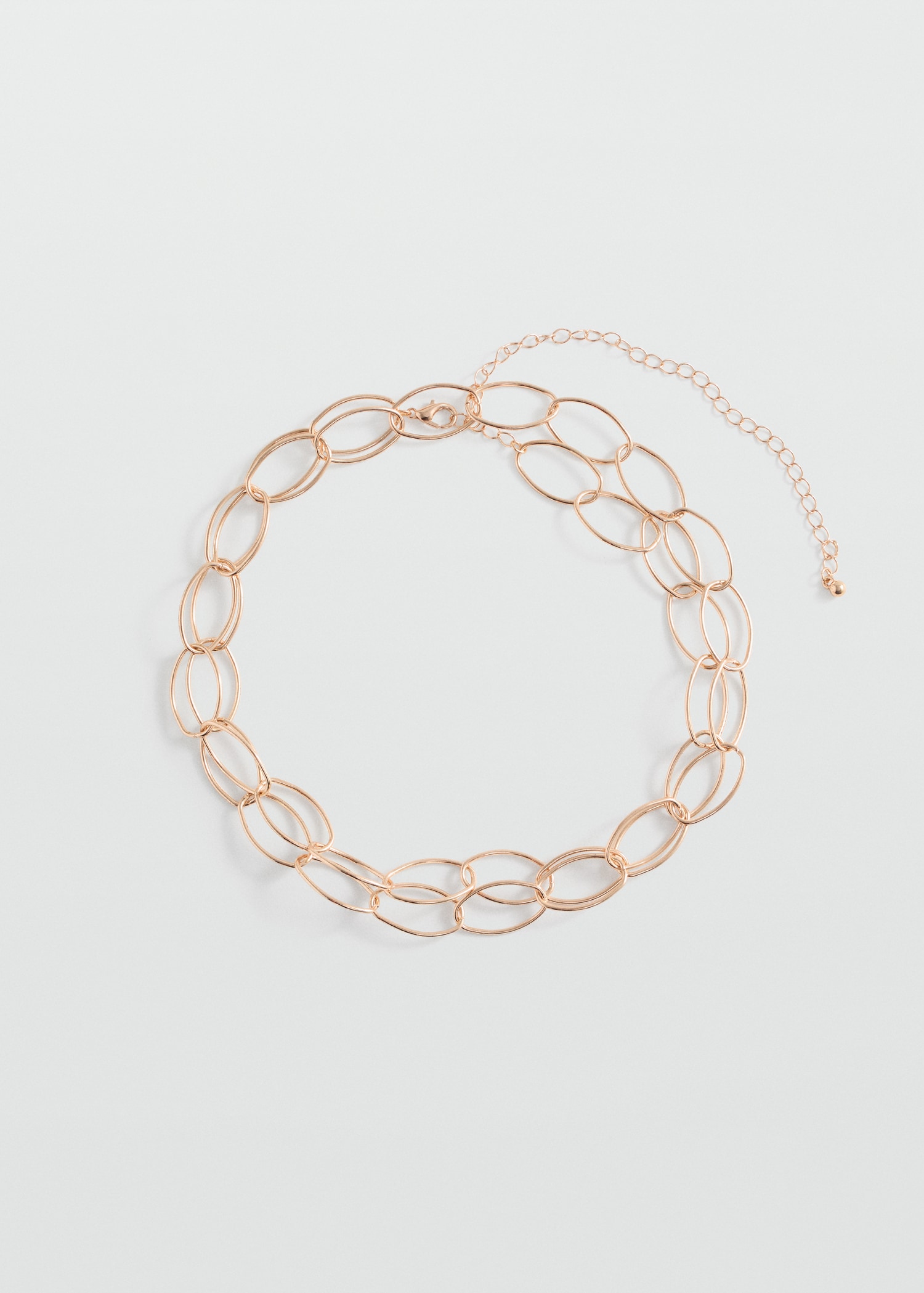 Collier anneaux combinés - Article sans modèle