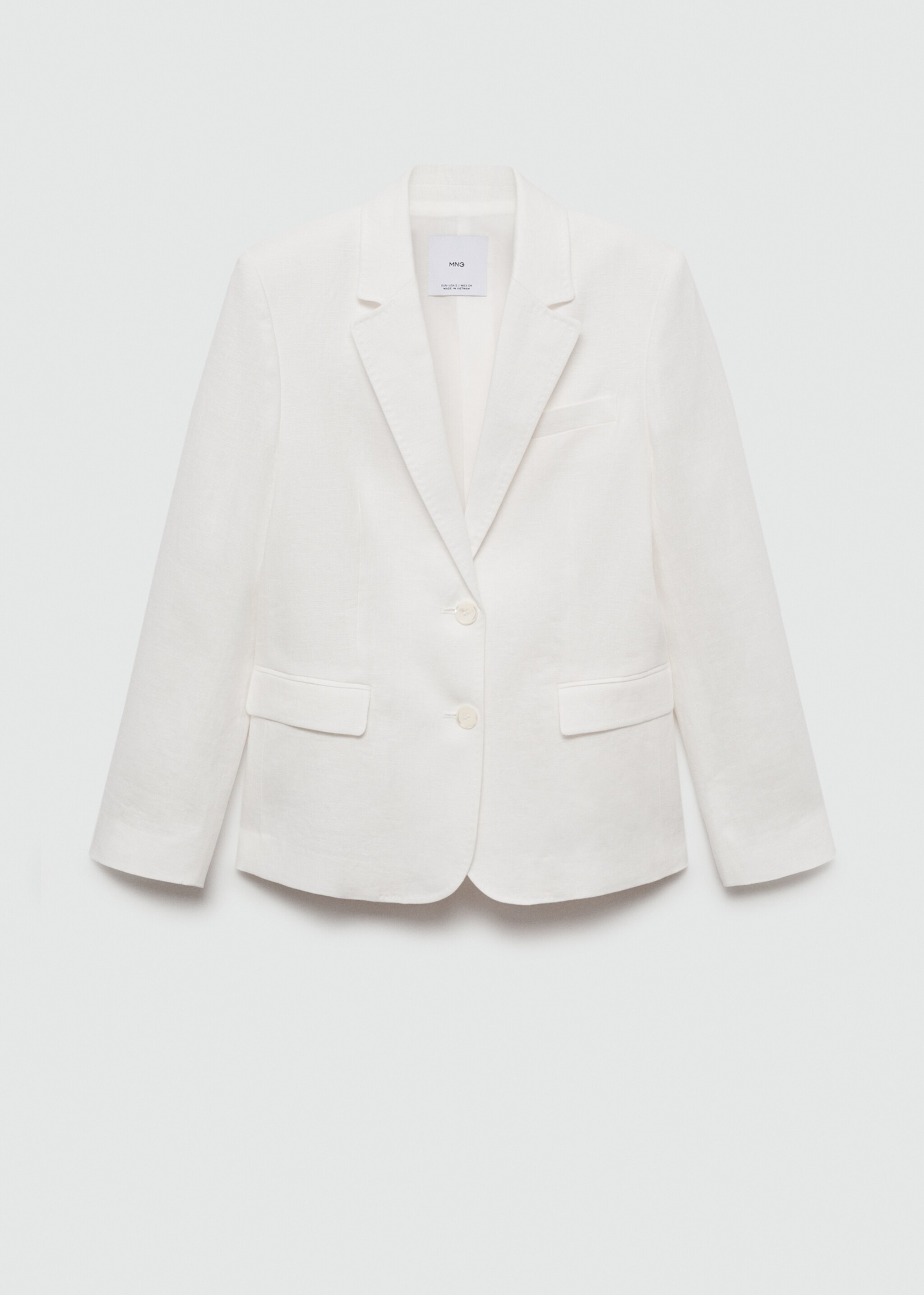 Keten blazer ceket - Modelsiz ürün