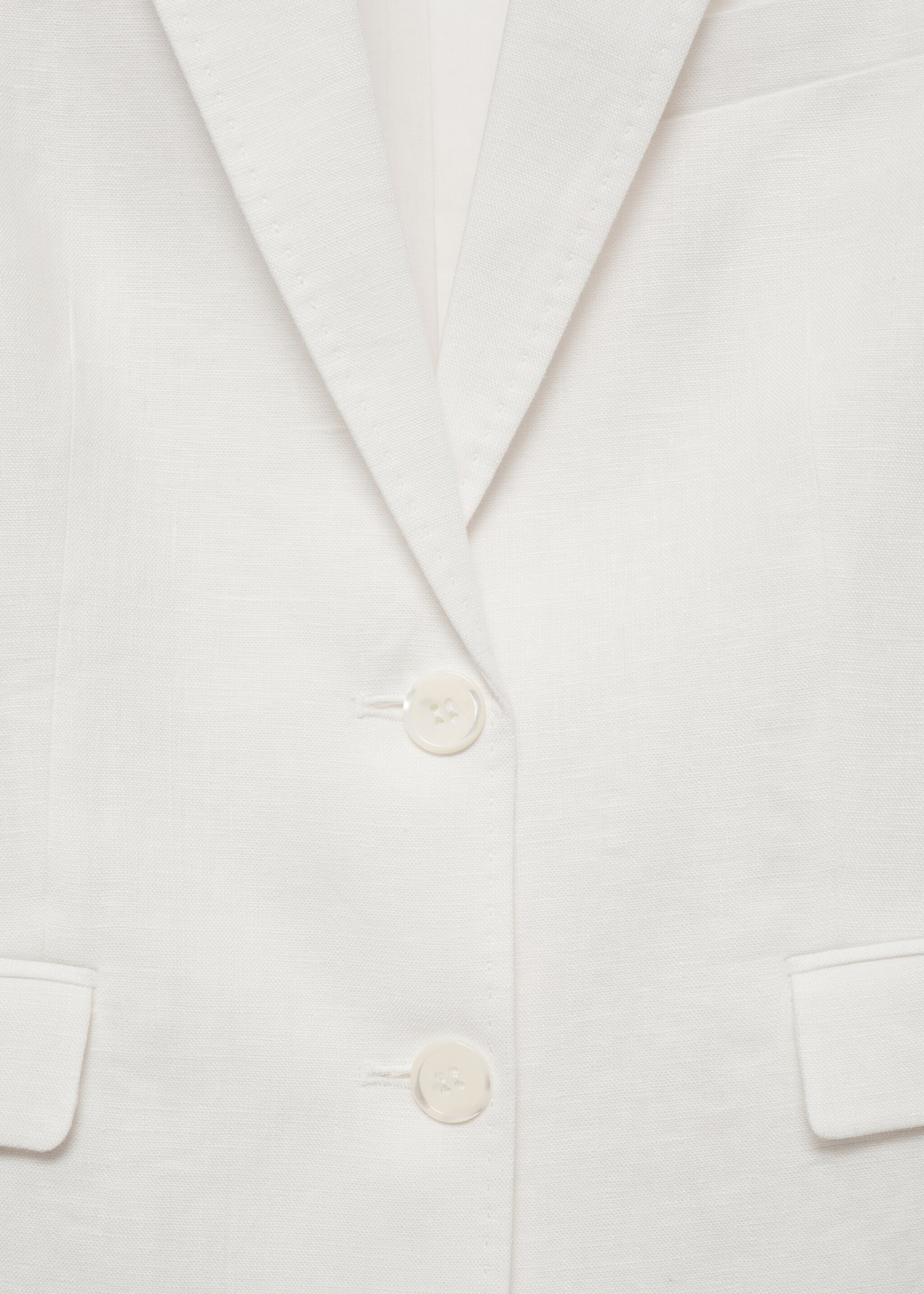 Keten blazer ceket - Ürün detayı 8