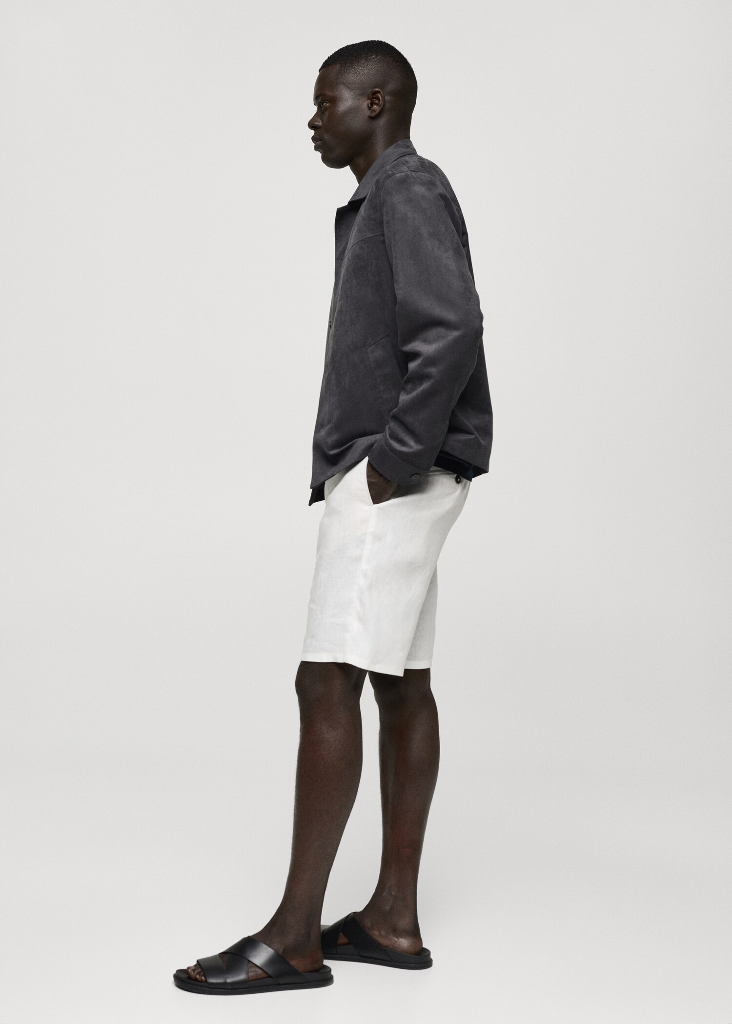 Jachetă cu efect de piele întoarsă - Detaliu al articolului 2