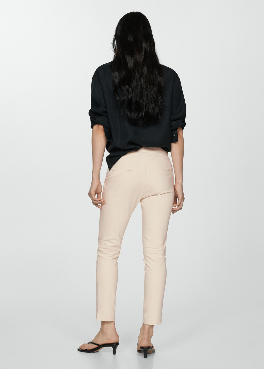Pantalon skinny crop Femme MANGO Mali
