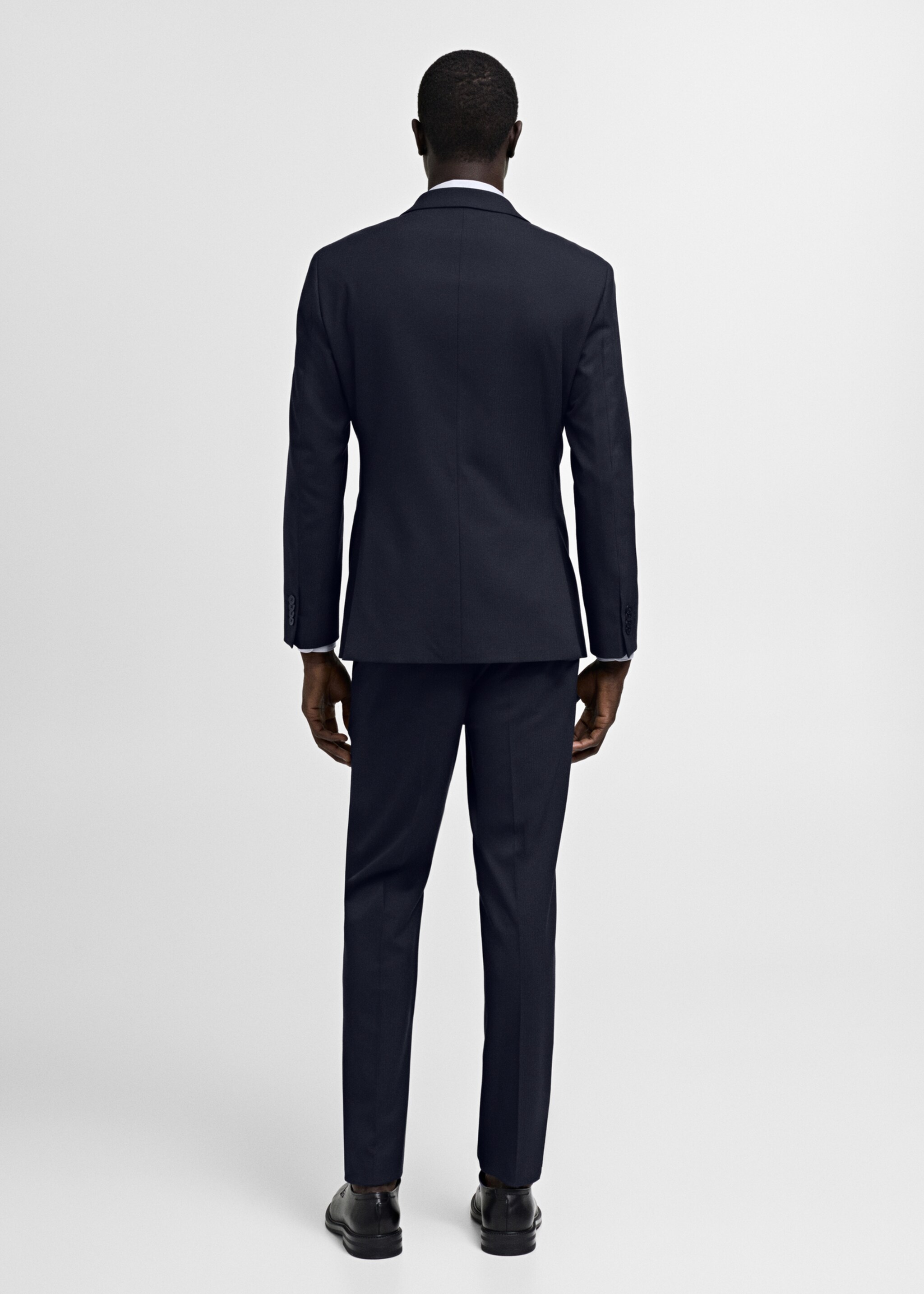 Americana traje slim fit tejido comfort stretch - Reverso del artículo