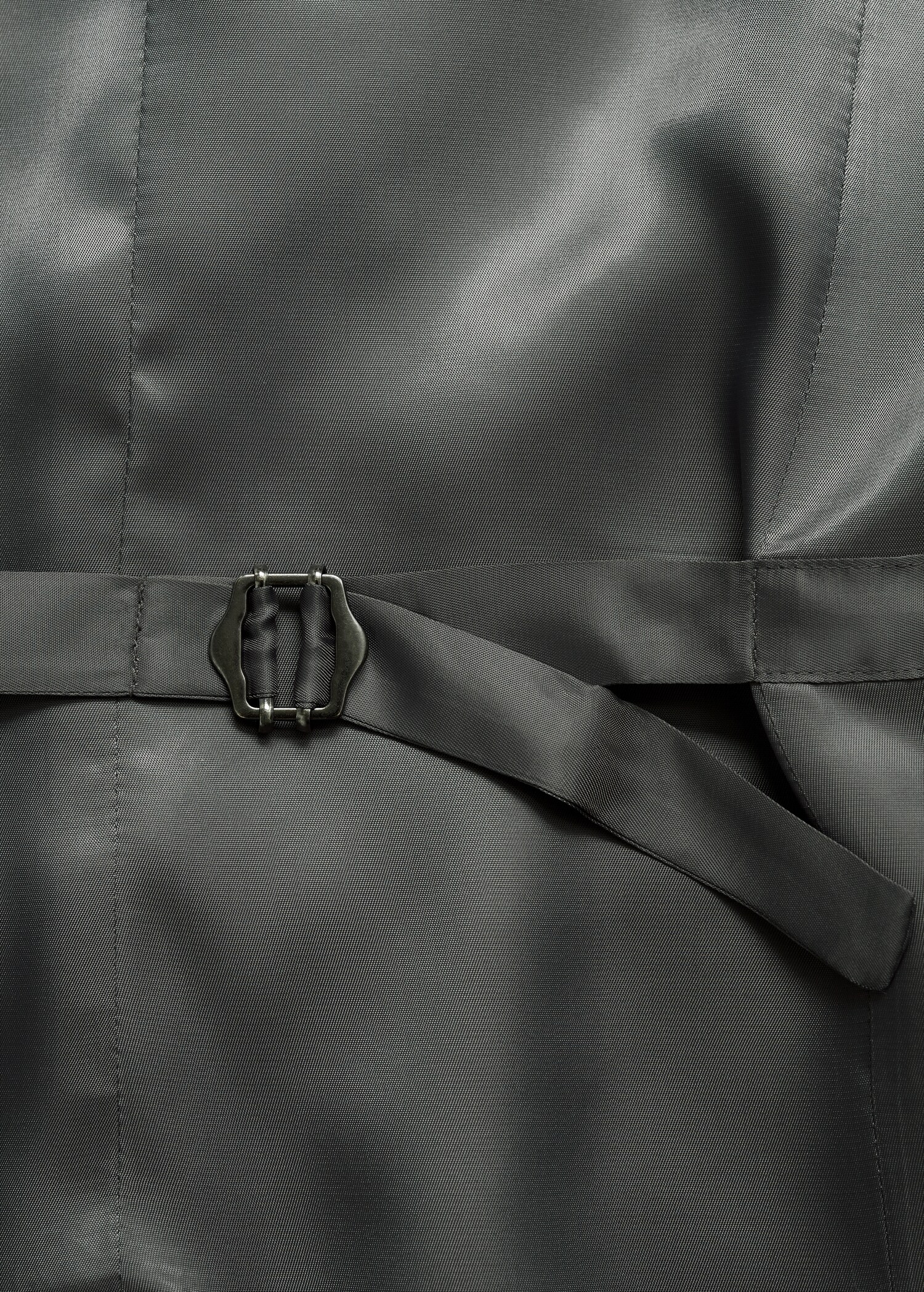 Slim-fit suit waistcoat in stretch fabric - Details of the article 0