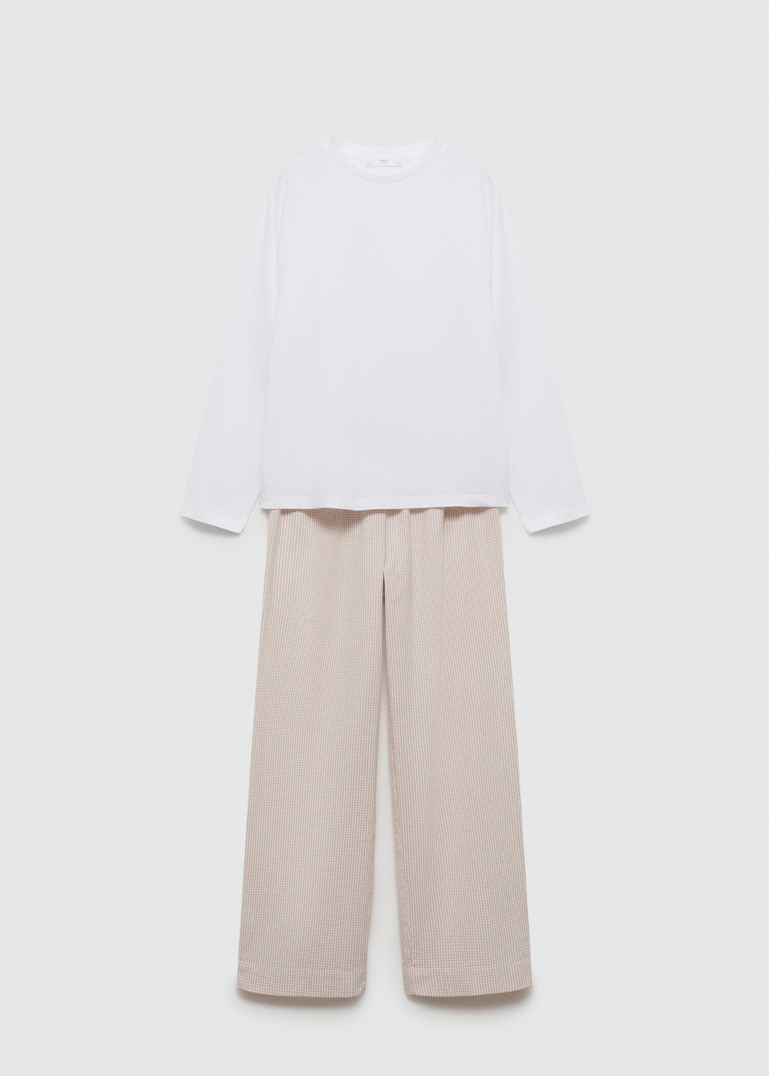 Two-piece cotton pyjamas - Article without model