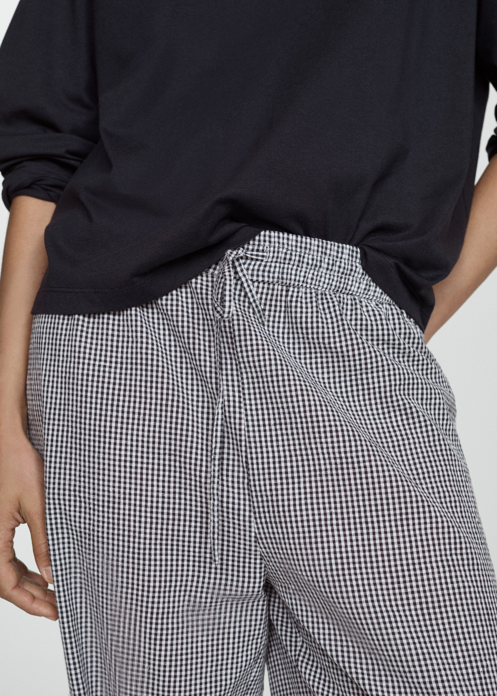 Two-piece cotton pyjamas - Details of the article 6