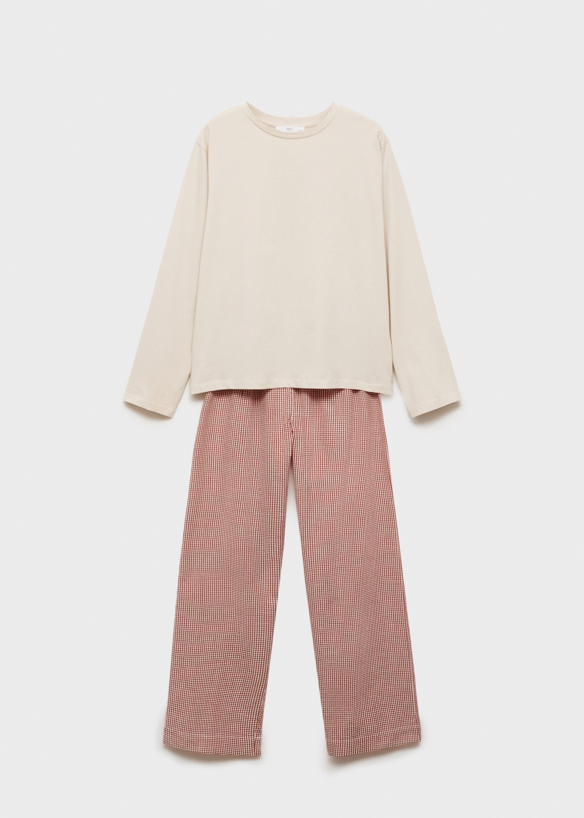 Two-piece cotton pyjamas - Article without model
