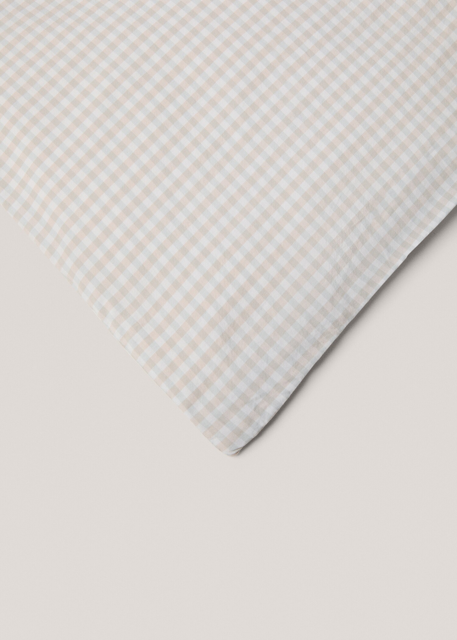 Funda nórdica algodón vichy cama 90cm - Detalle del artículo 3