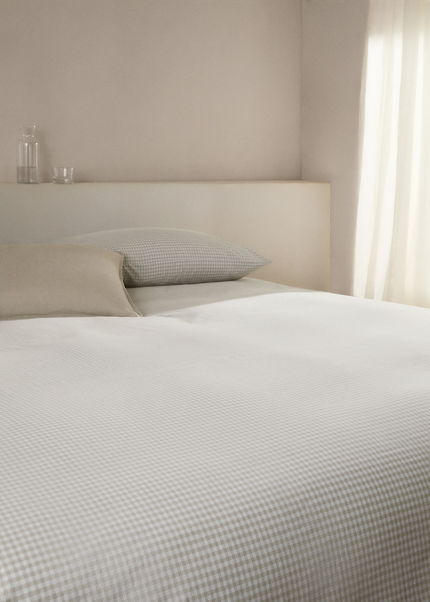 Funda nórdica algodón vichy cama 90cm - Detalle del artículo 7