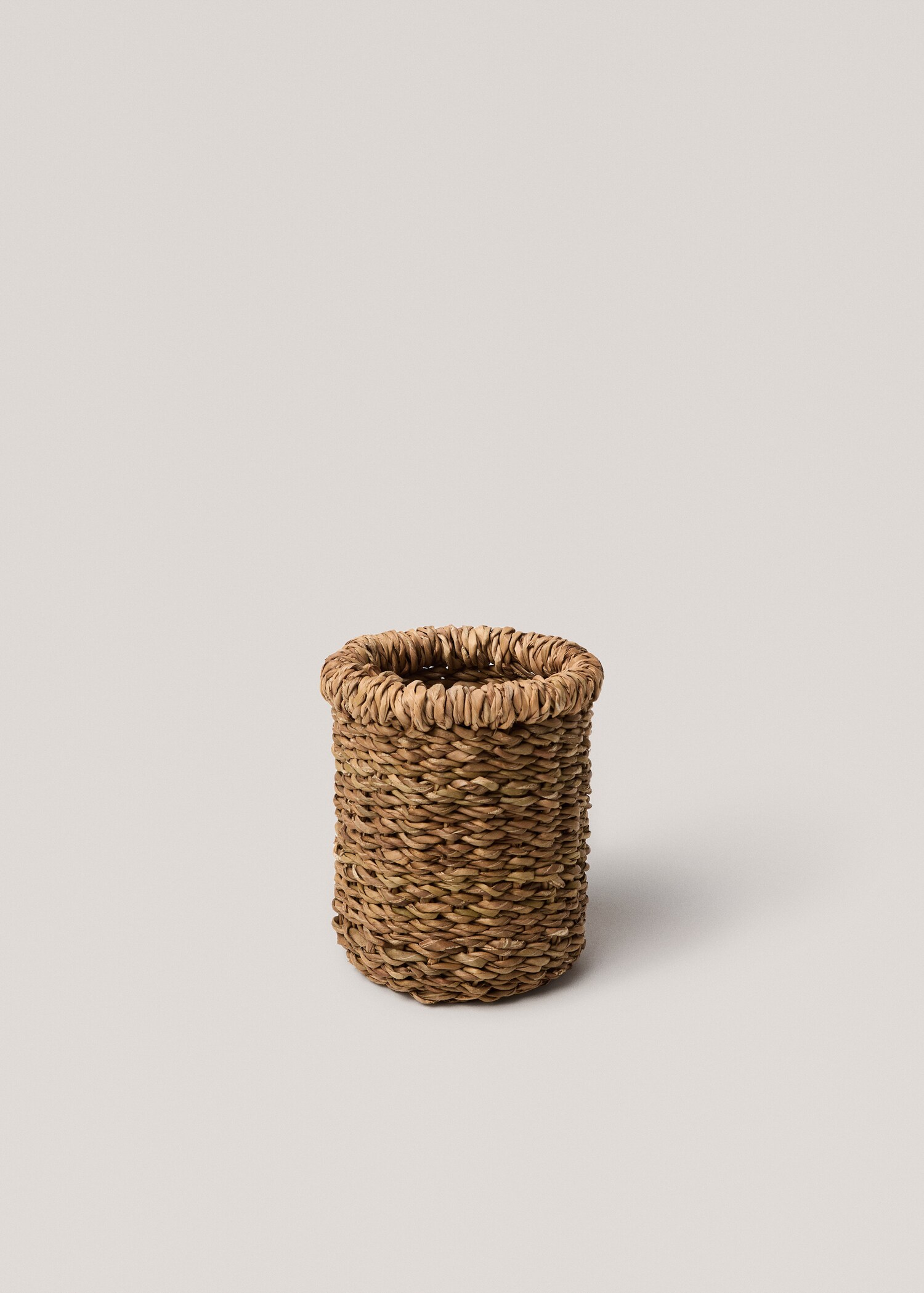 Panier cylindrique fibres naturelles - Article sans modèle