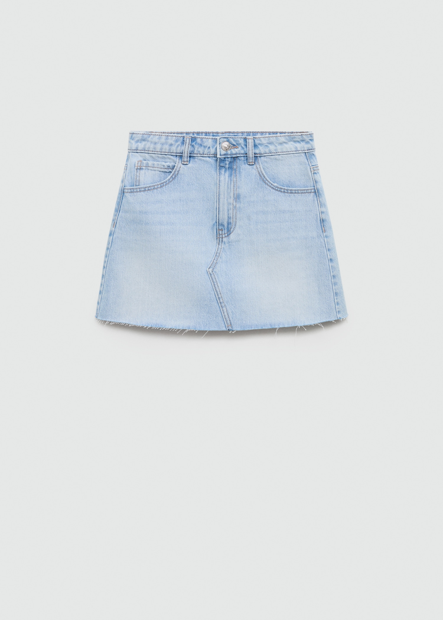 Denim mini-skirt - Article without model