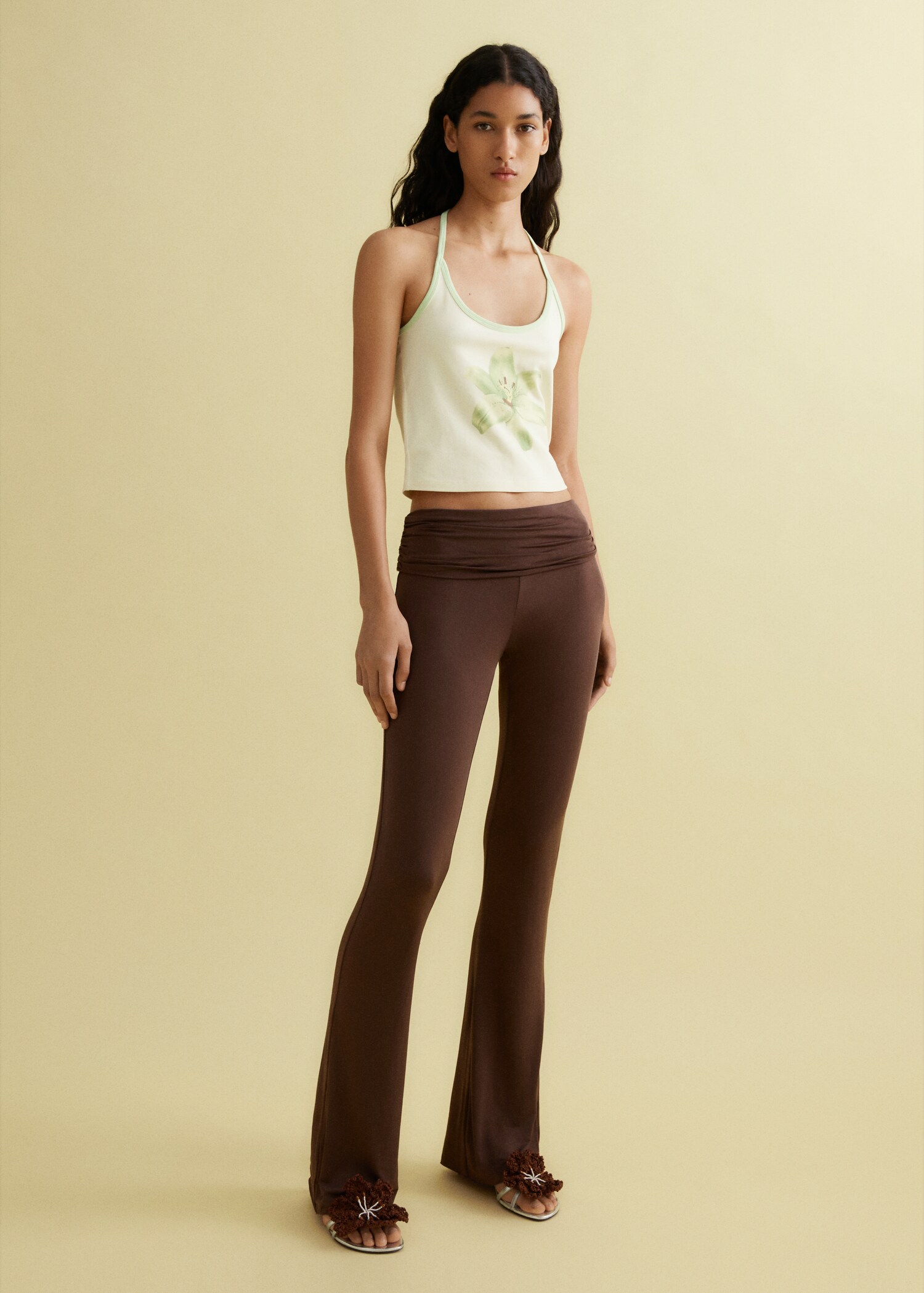 Pantalon retourné drapé - Détail de l'article 1