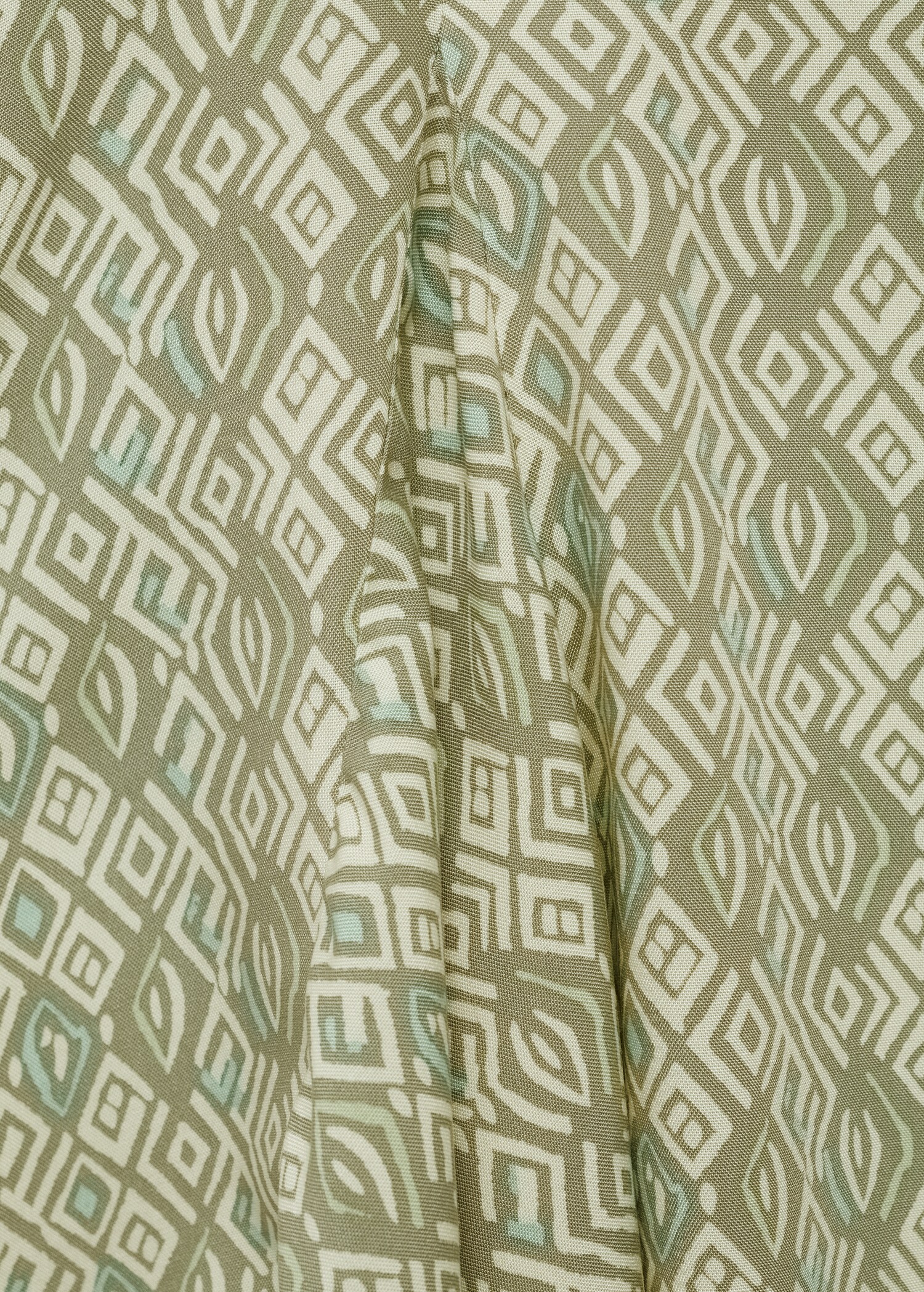 Asymmetrical printed skirt - Details of the article 8