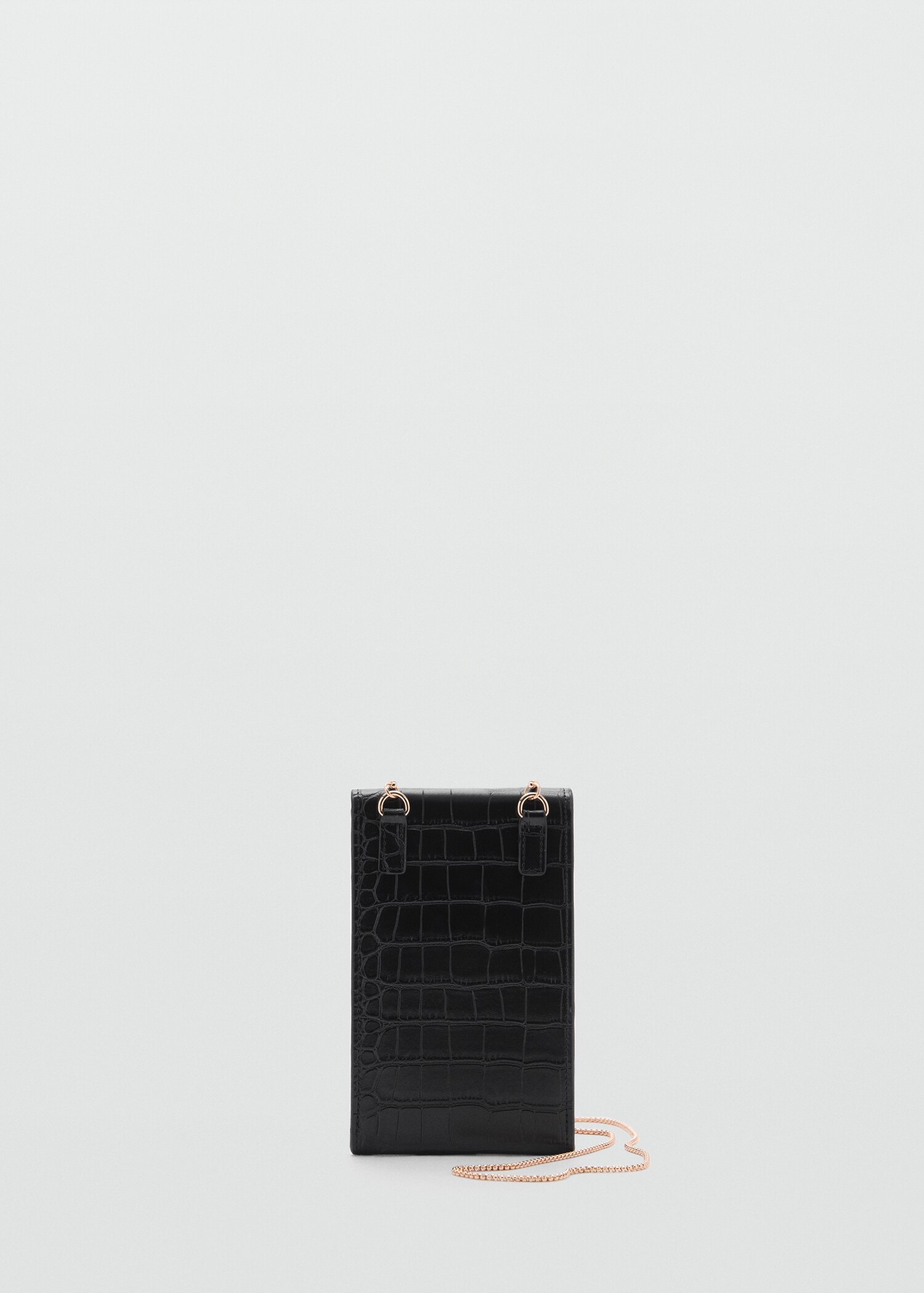 Crocodile-effect cell phone case - Details of the article 2