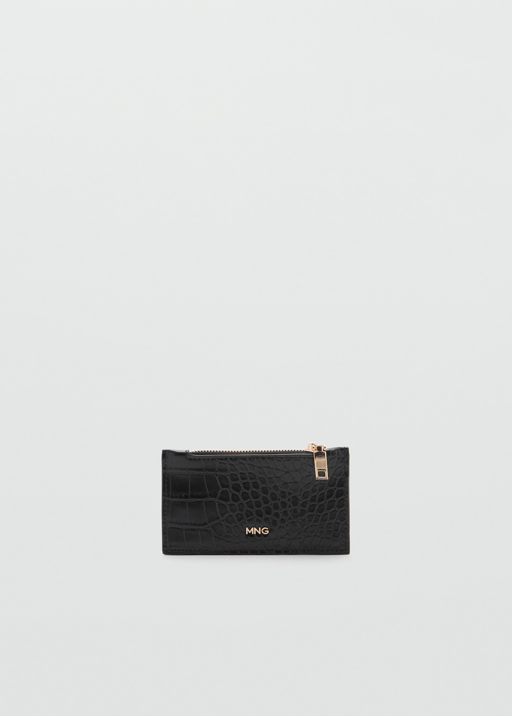 Crocodileeffect cardholder Women MANGO India