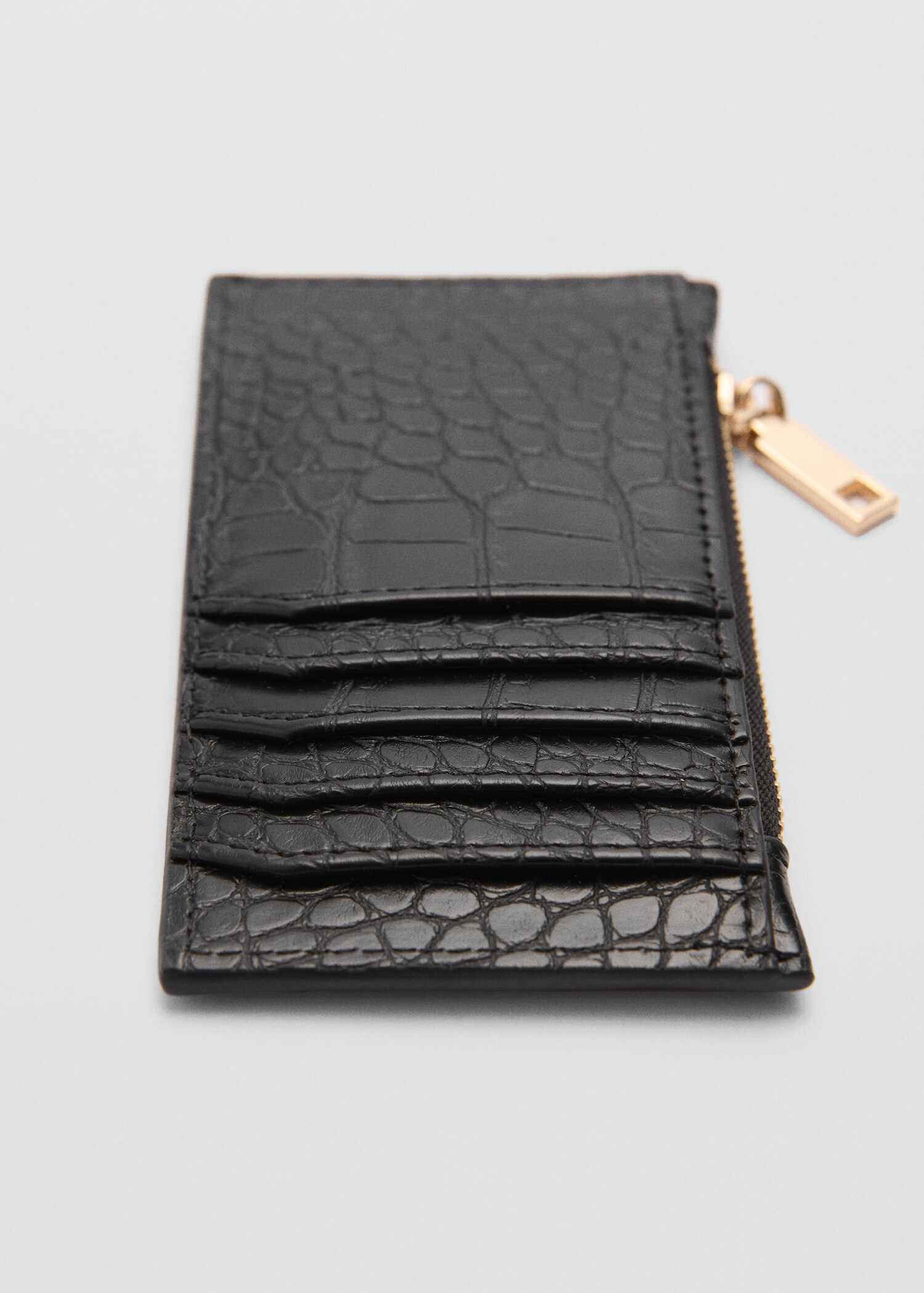 Kartenetui mit Animal-Print-Effekt - Damen | MANGO Deutschland