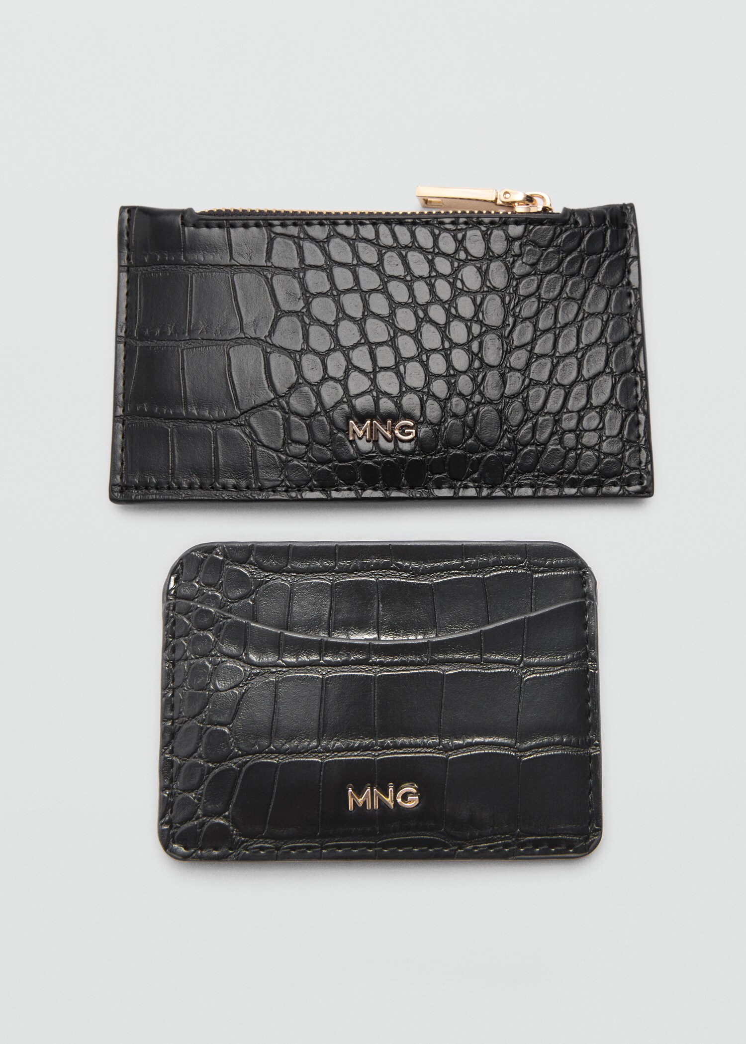 Kartenetui mit Animal-Print-Effekt - Damen | MANGO Deutschland