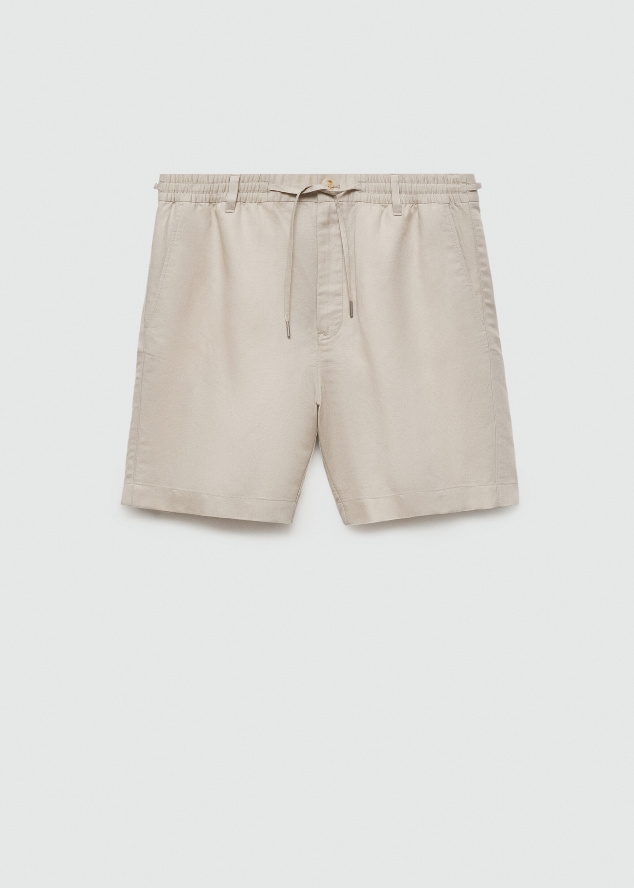 Bermudas lino tencel cordón - Artículo sin modelo