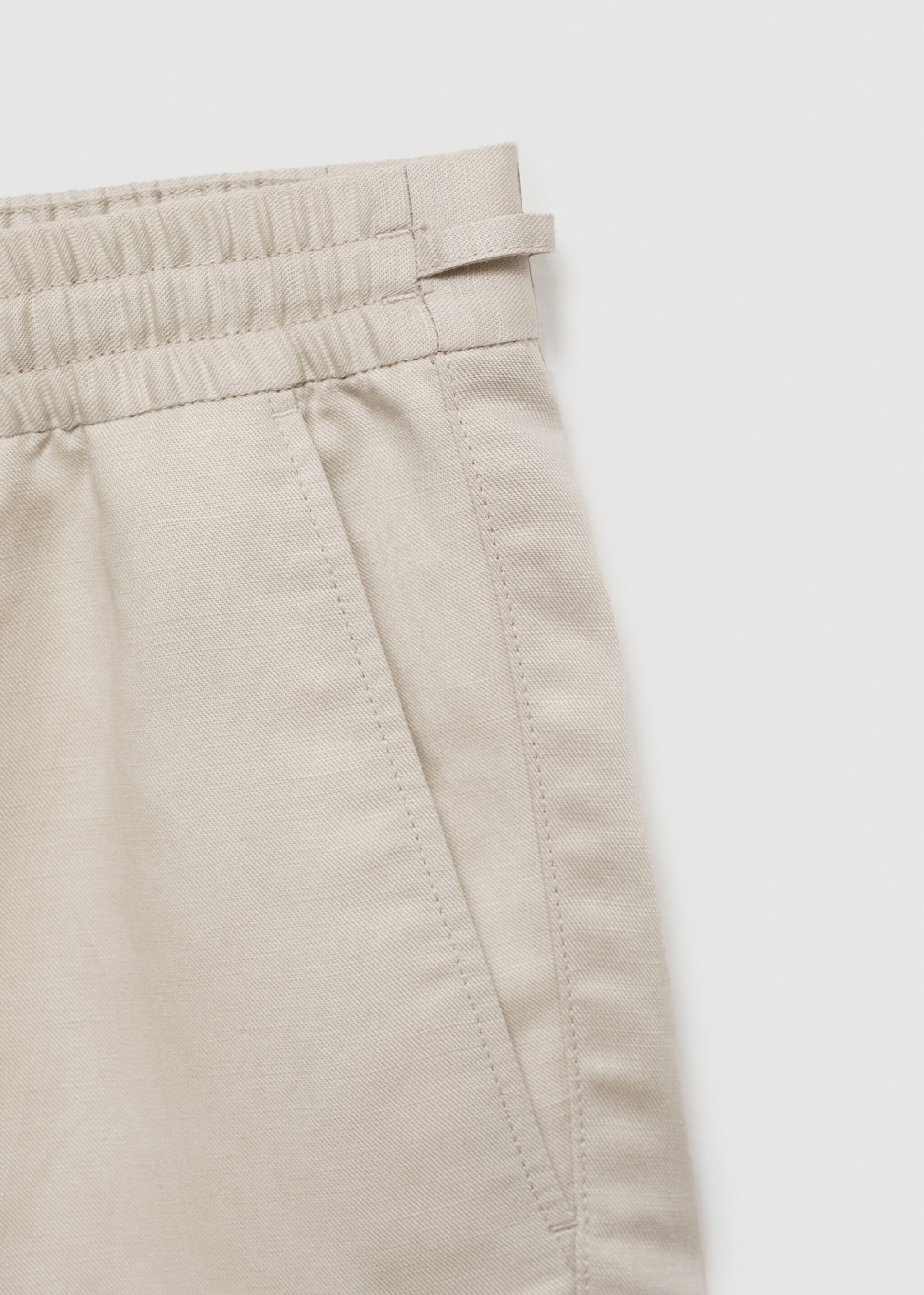 Bermudas lino tencel cordón - Detalle del artículo 0