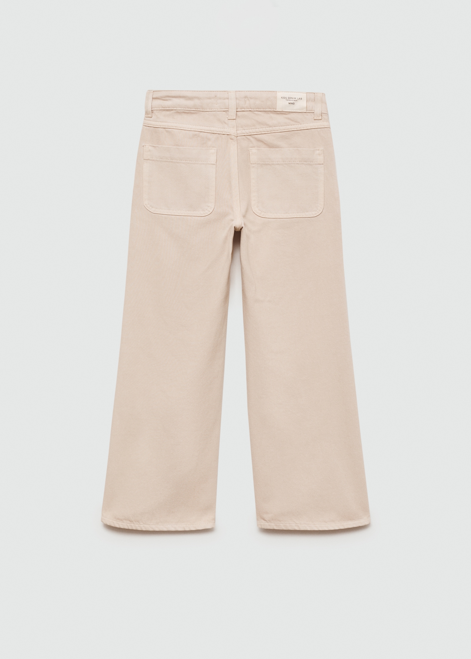 Jeans Wideleg bolsillos - Reverso del artículo