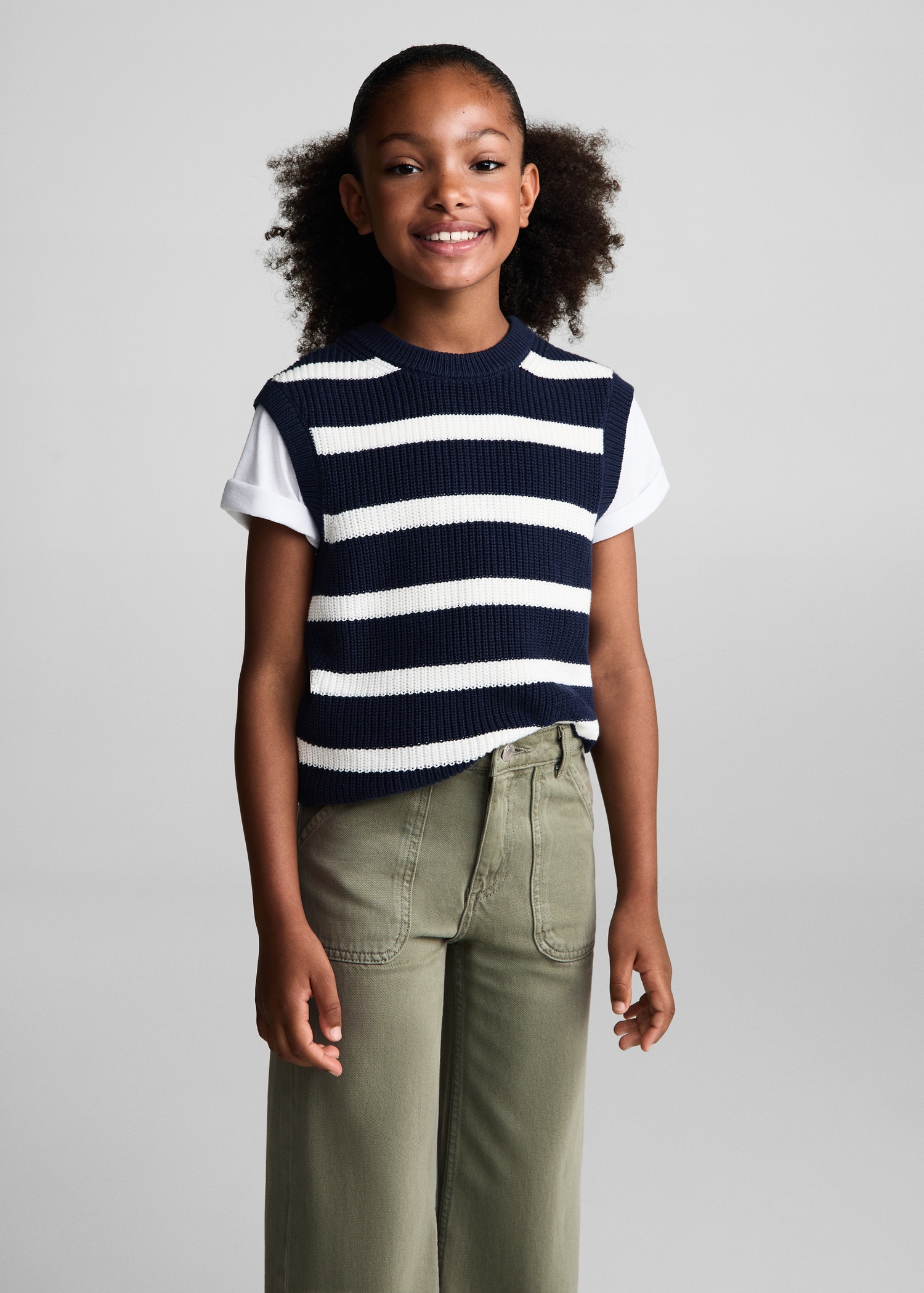 Jeans Wideleg bolsillos - Plano medio