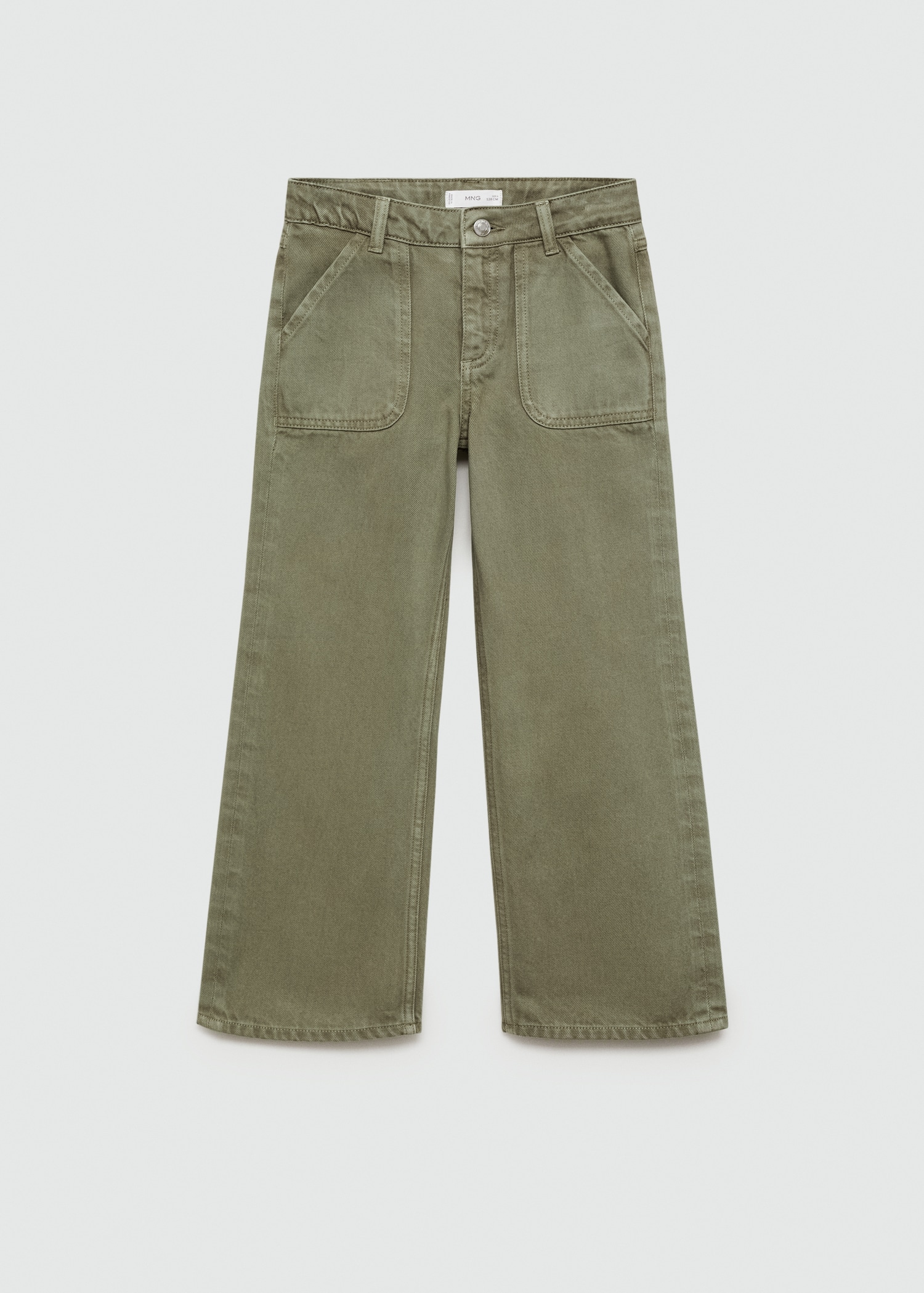 Jeans Wideleg bolsillos - Artículo sin modelo