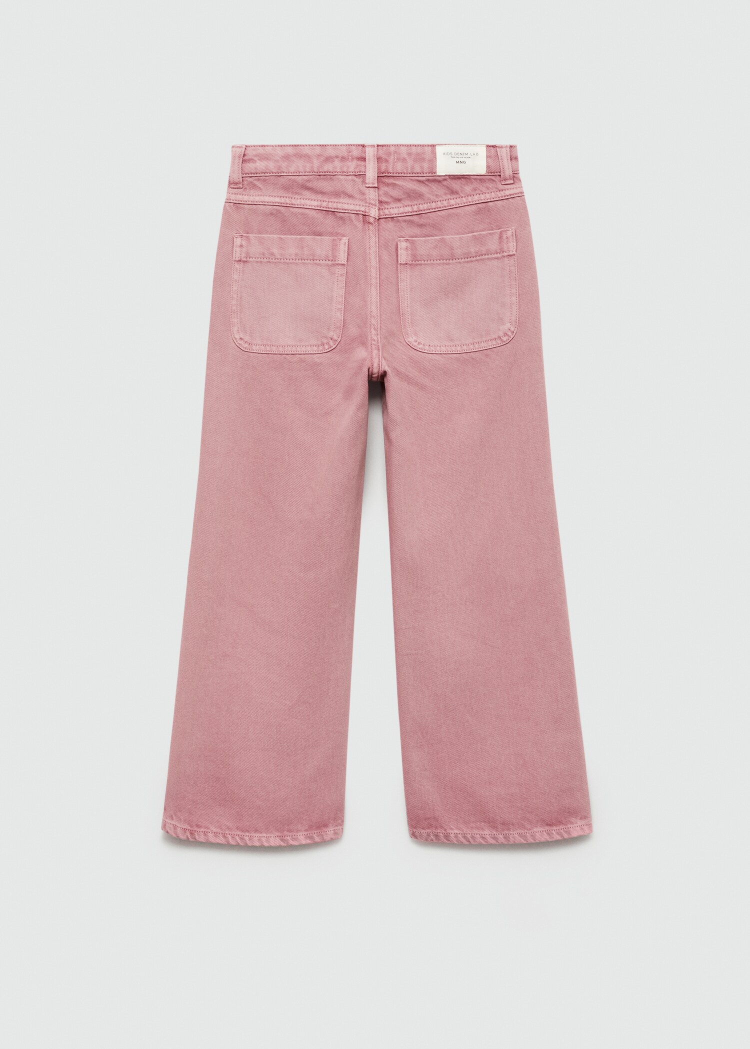 Jeans Wideleg bolsillos - Reverso del artículo