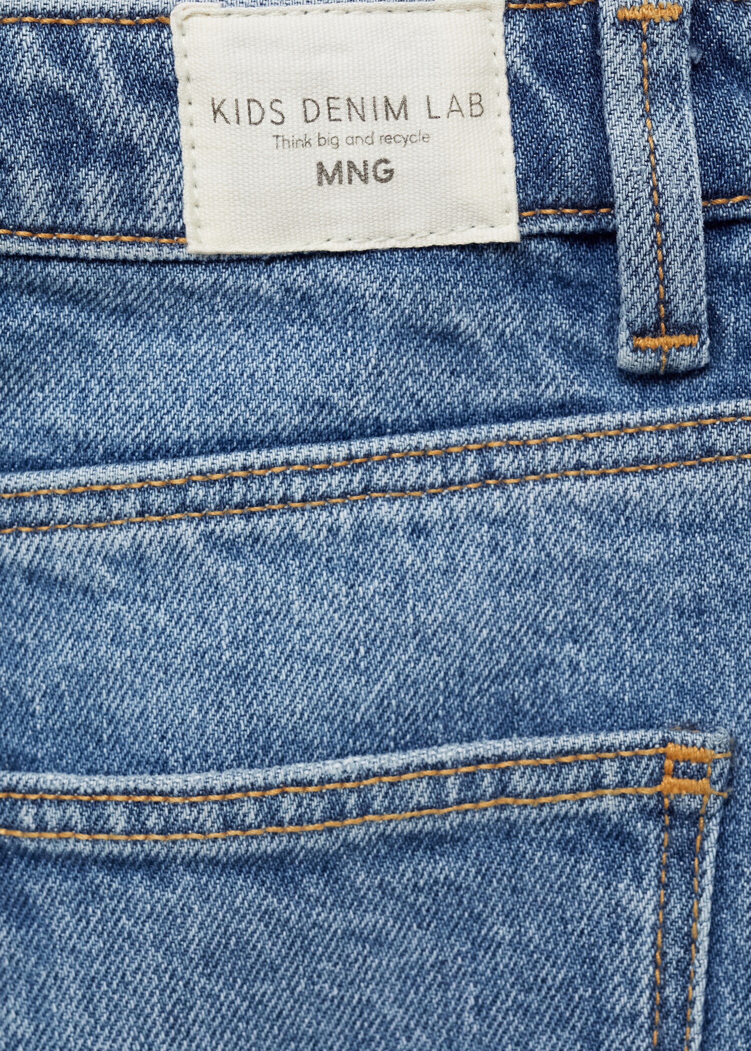Düğmeli denim etek - Ürün detayı 0