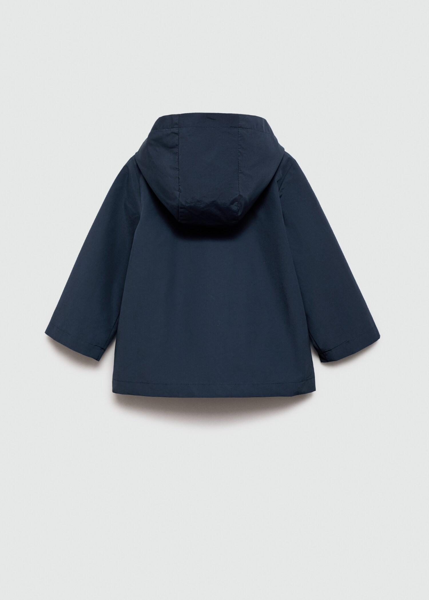 Veste imperméable à capuche - Verso de l’article