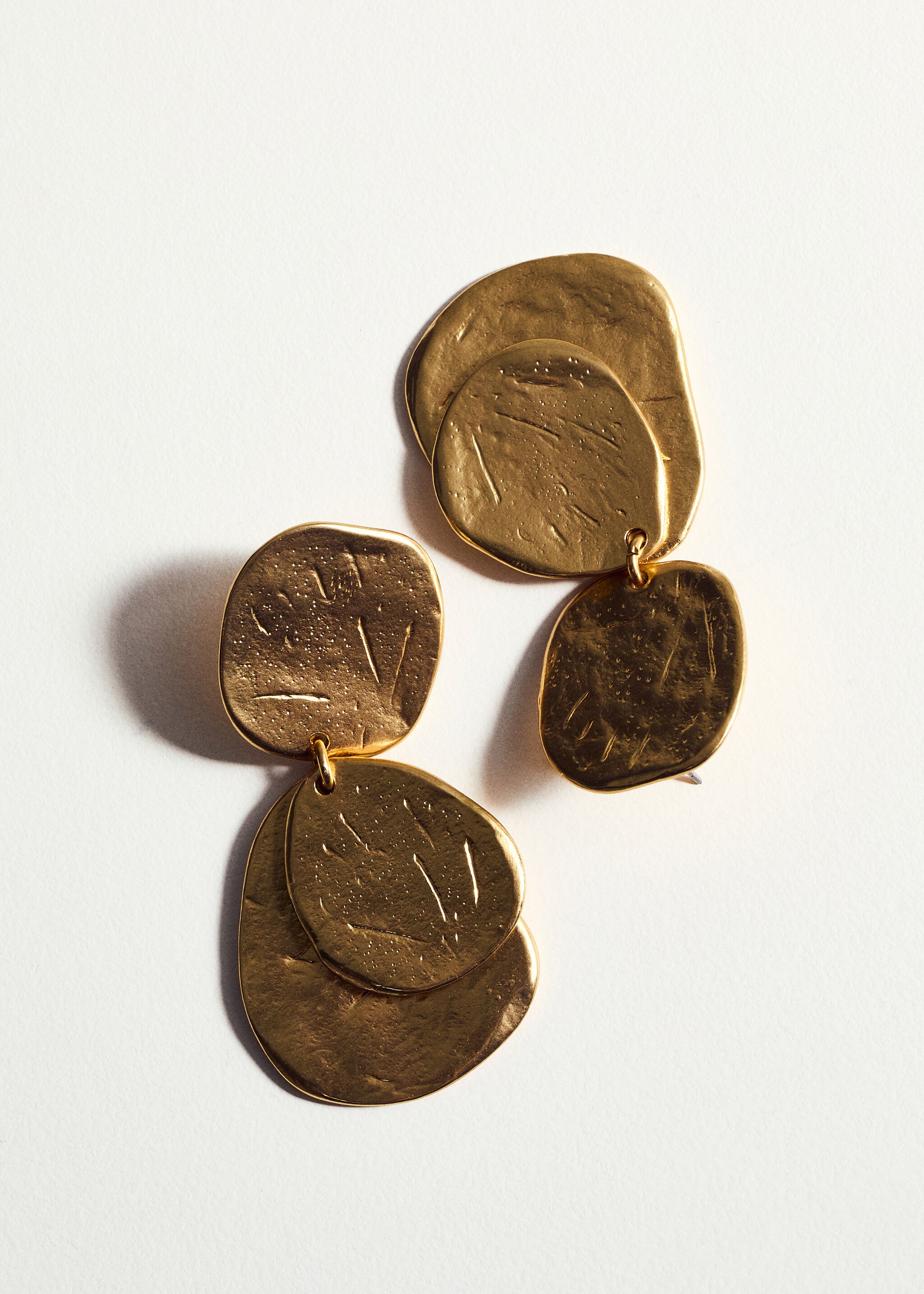 Long coin earrings  - Детальніше про товар 5