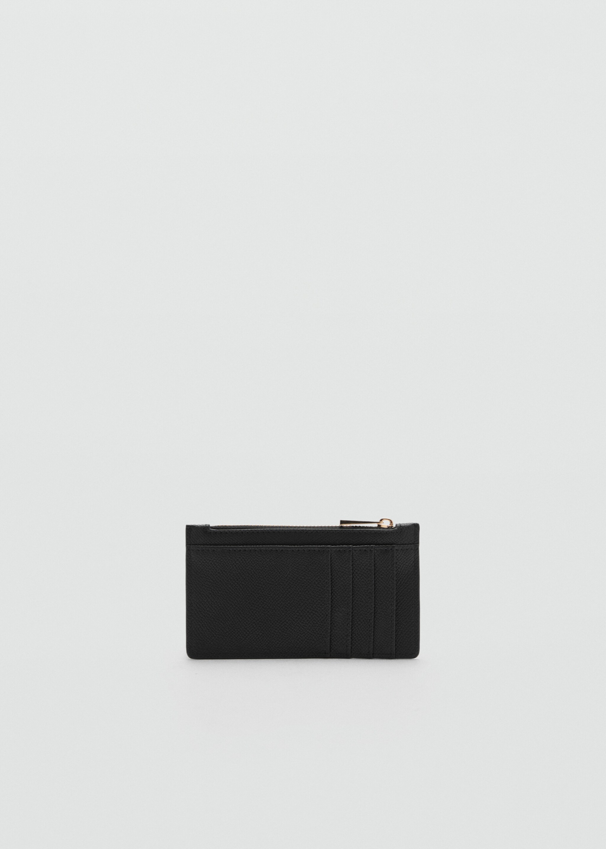Leather-effect purse - Medium plane
