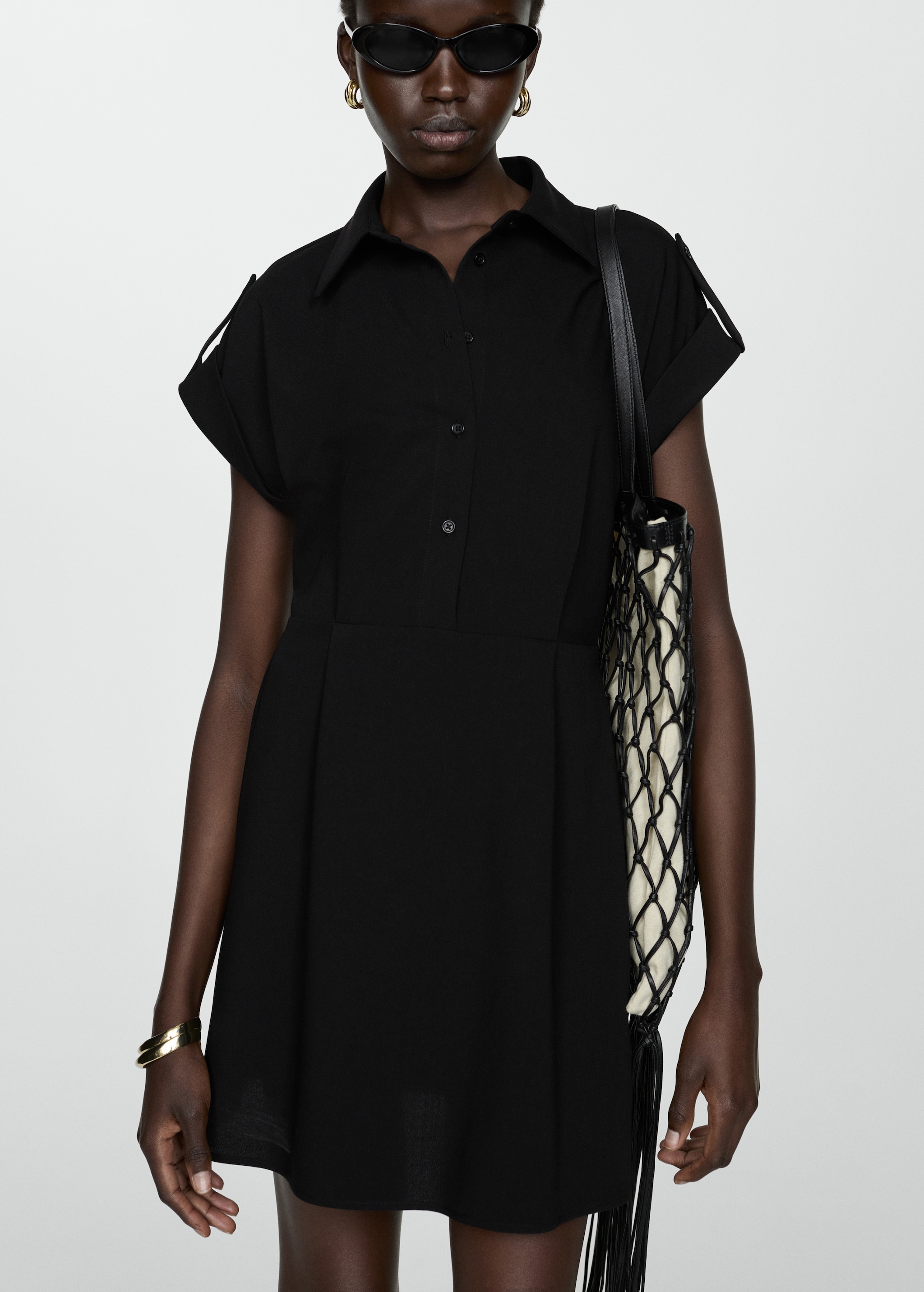 Vestido camisero corto Mujer MNG Ecuador