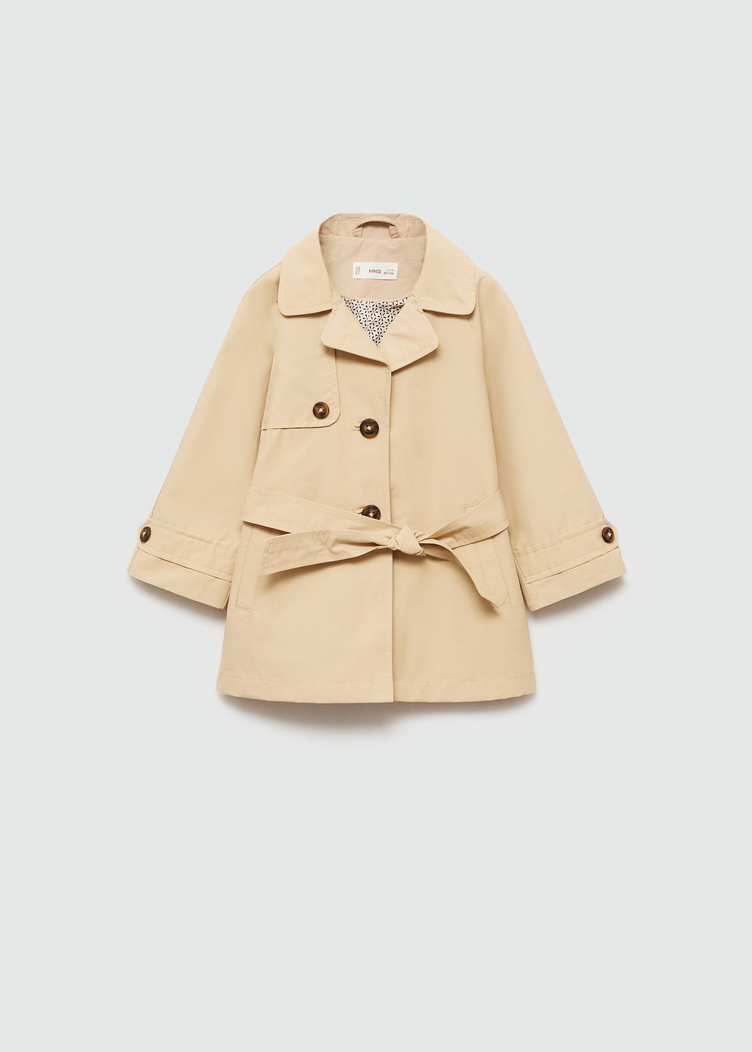 Classic trench coat with belt - Article without model