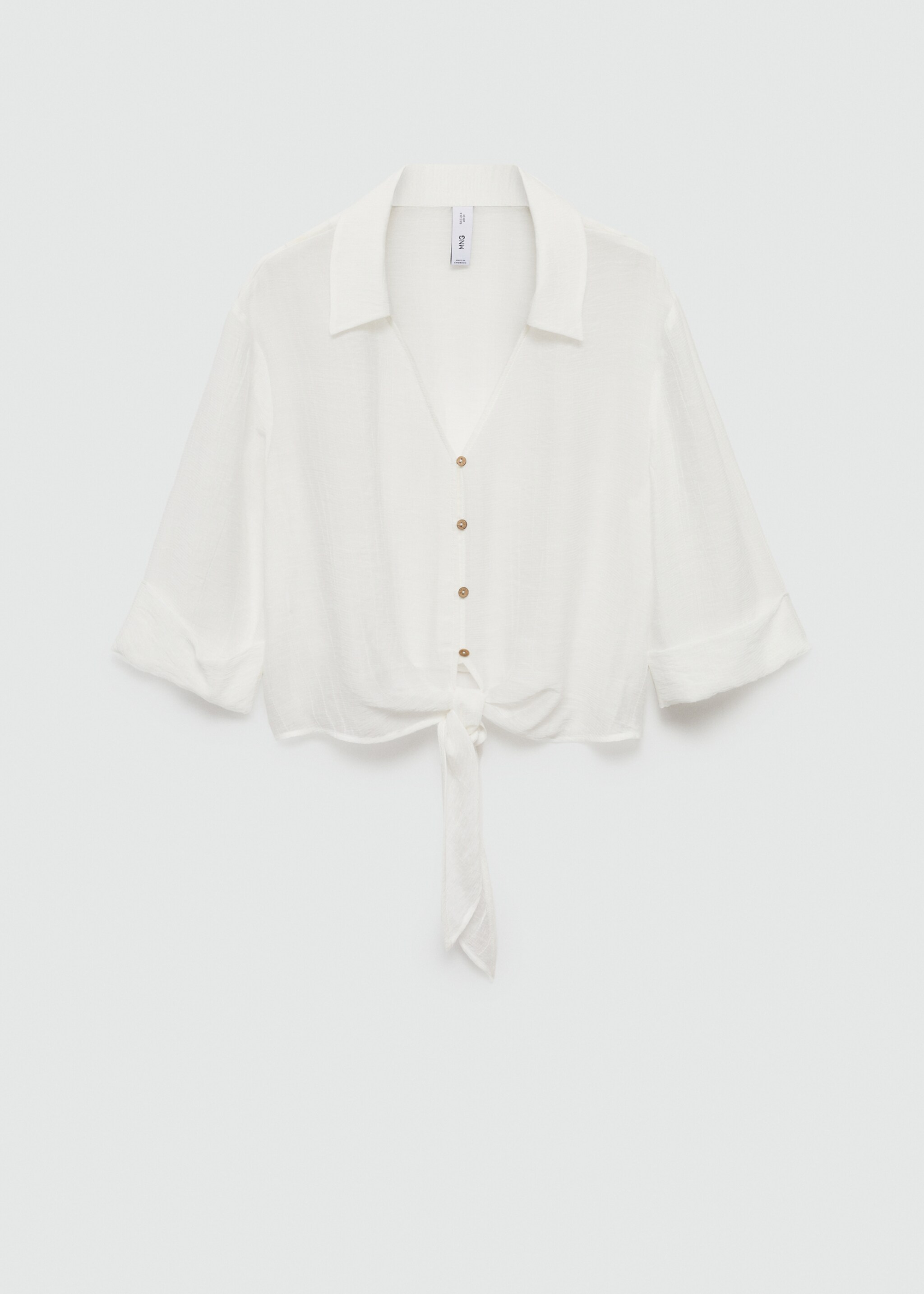 Blouse manches cloche nœud - Article sans modèle