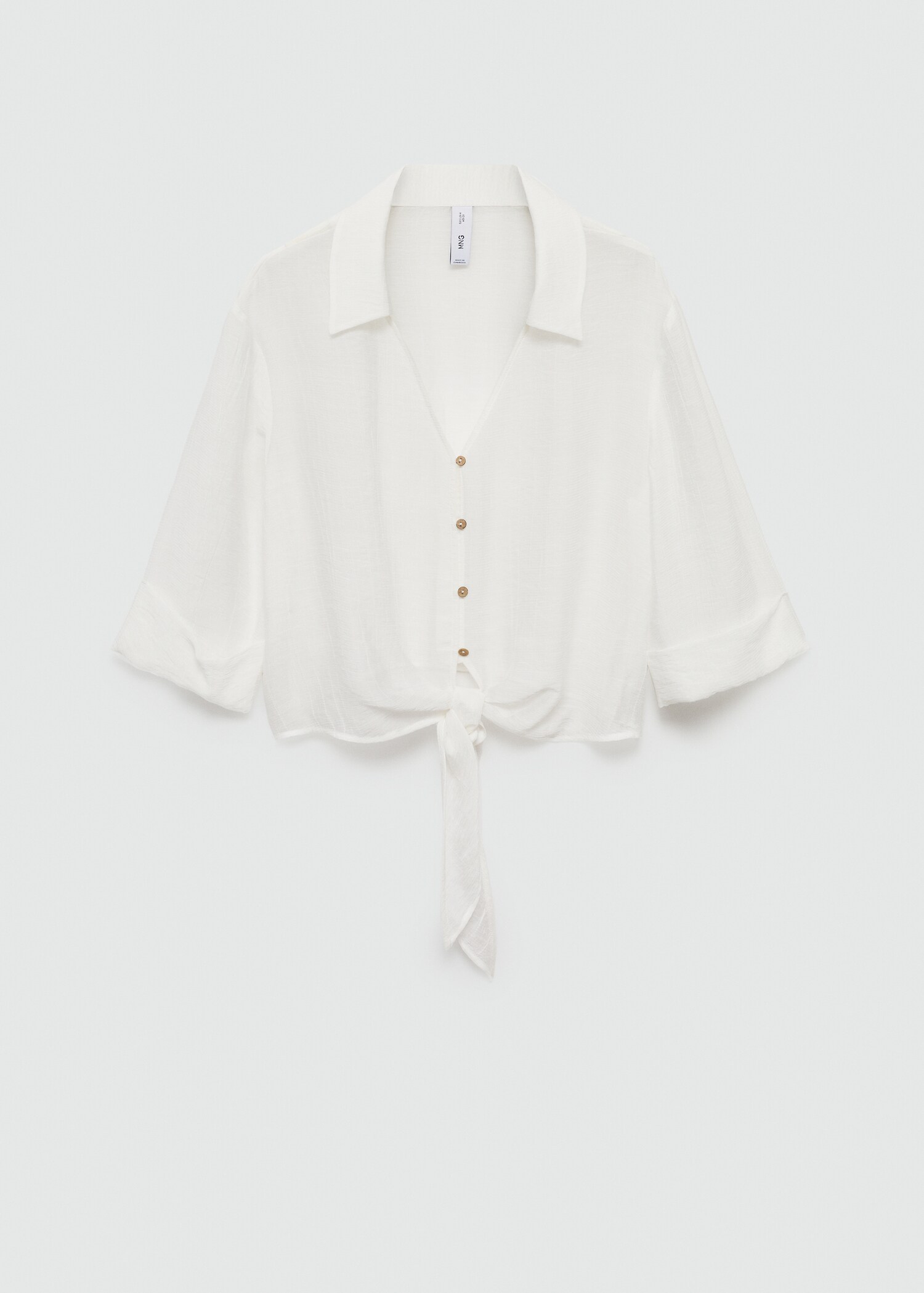 Blouse manches cloche nœud - Article sans modèle
